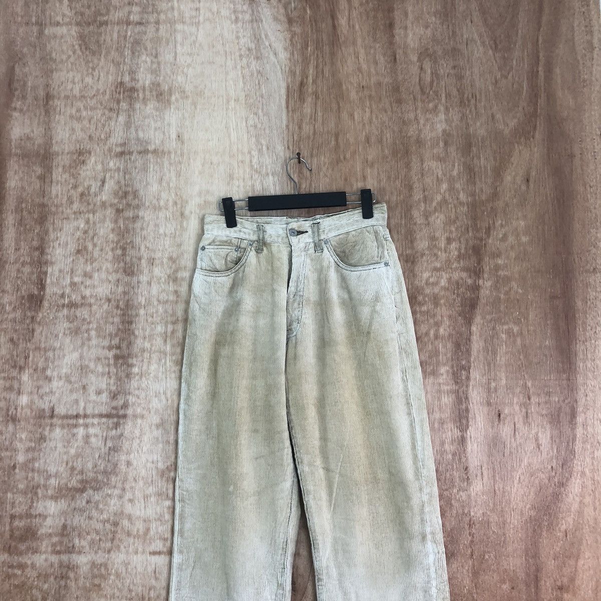 Japanese Brand Uniqlo Brown Corduroy Casual pants #6196 Size US 26 / EU 42 - 2 Thumbnail