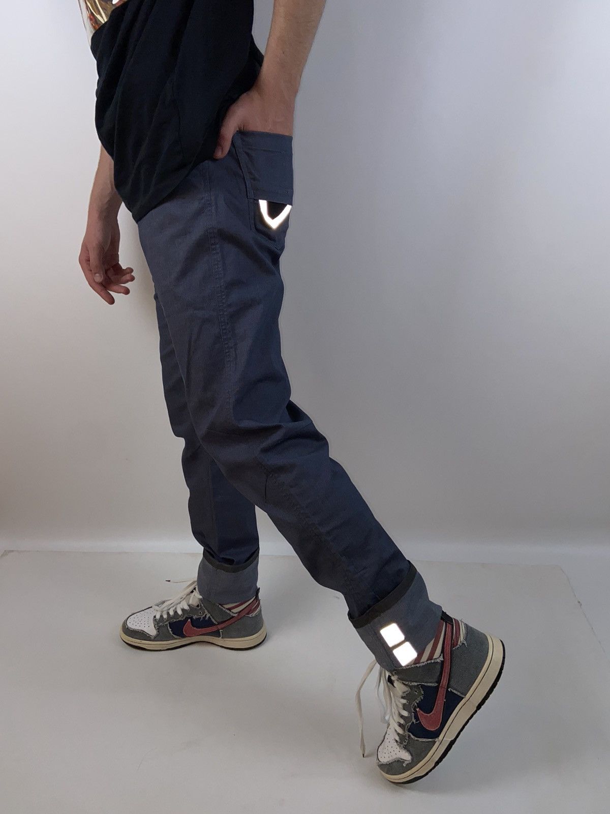 Arc'teryx Arcteryx A2B Commuter Cargo Navy Reflective Pants Size US 30 / EU 46 - 3 Thumbnail