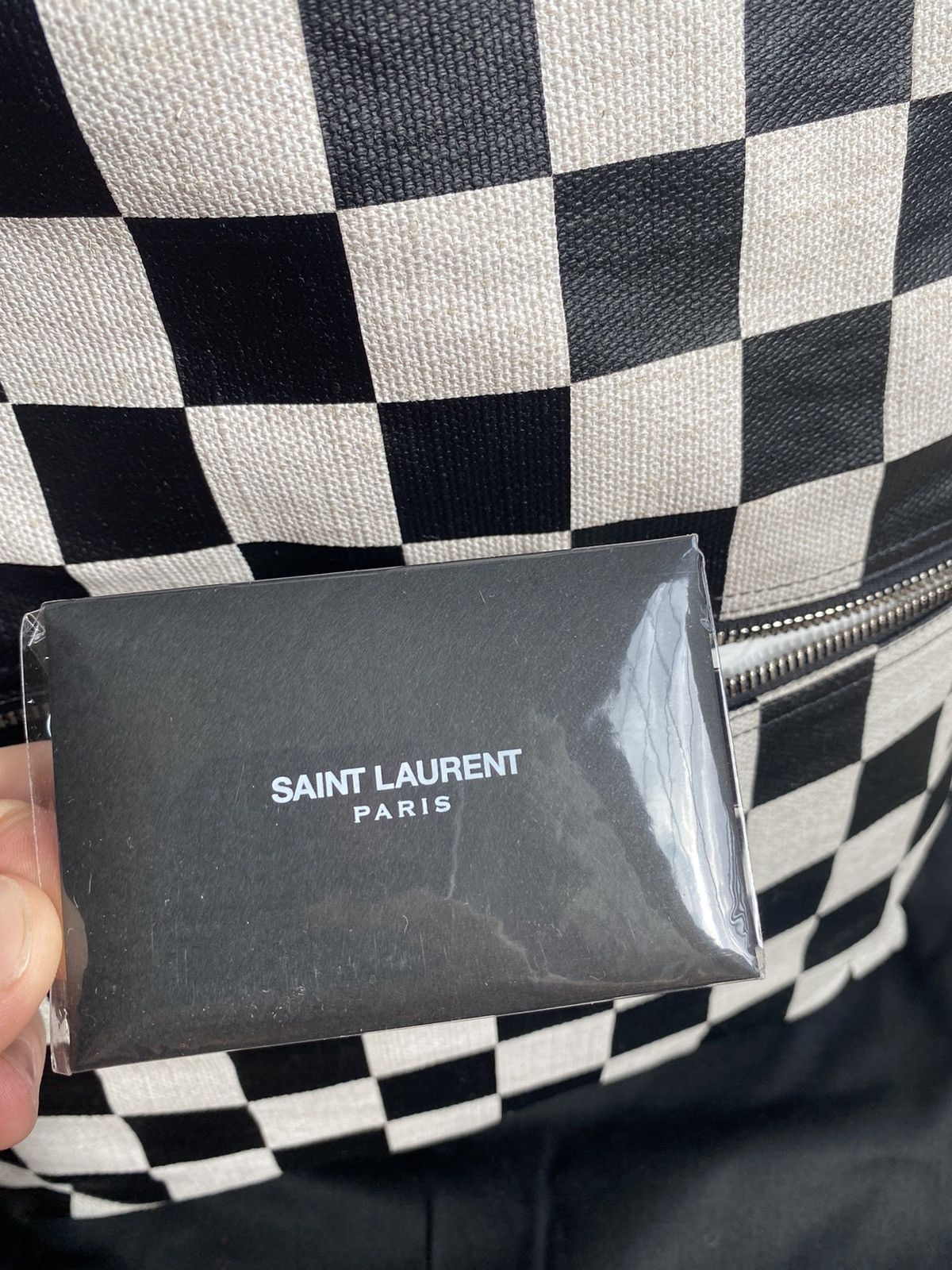 Saint Laurent Paris Saint Laurent city backpack damier checker checkerboard bag Size ONE SIZE - 22 Thumbnail