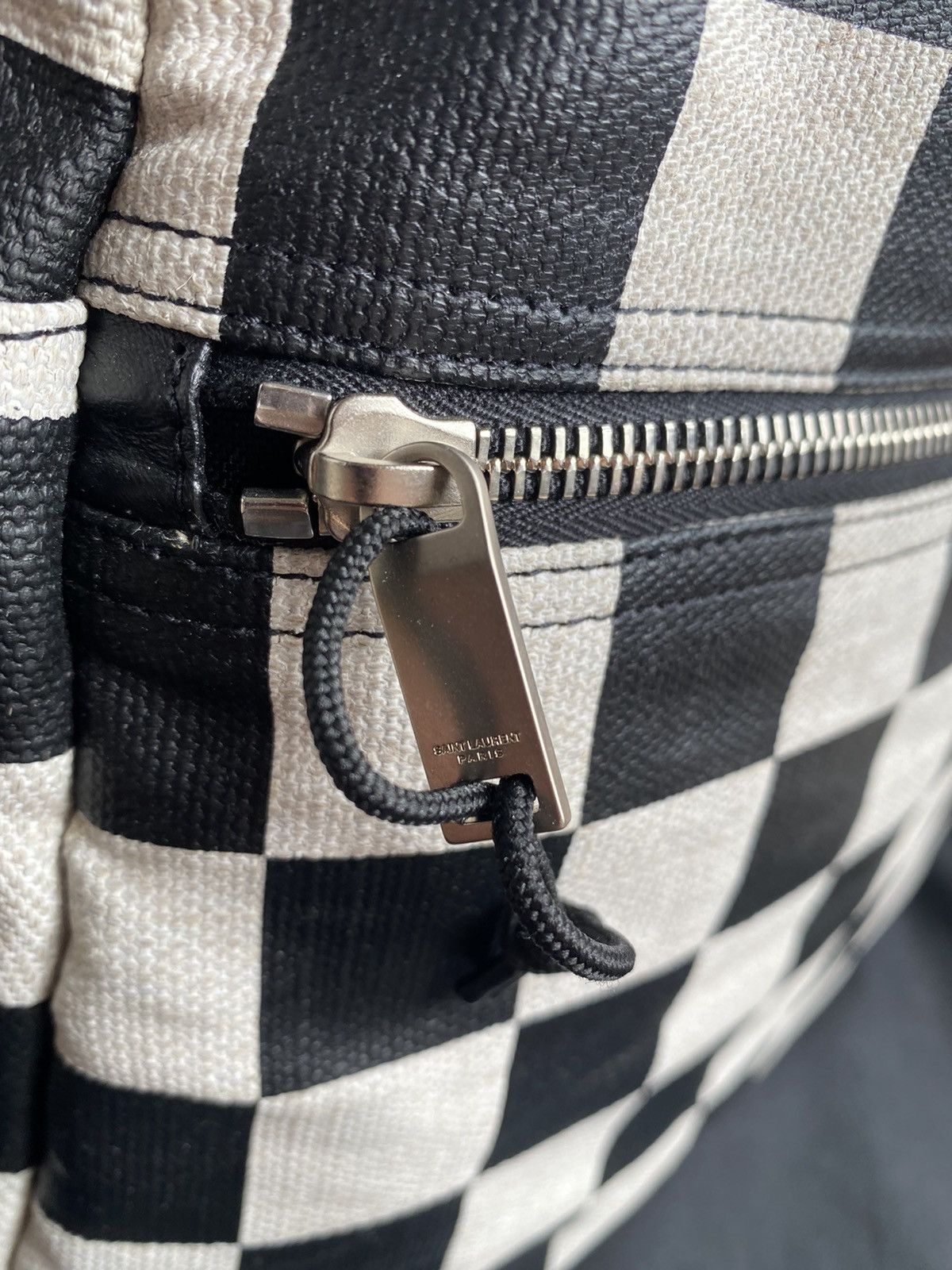 Saint Laurent Paris Saint Laurent city backpack damier checker checkerboard bag Size ONE SIZE - 4 Thumbnail