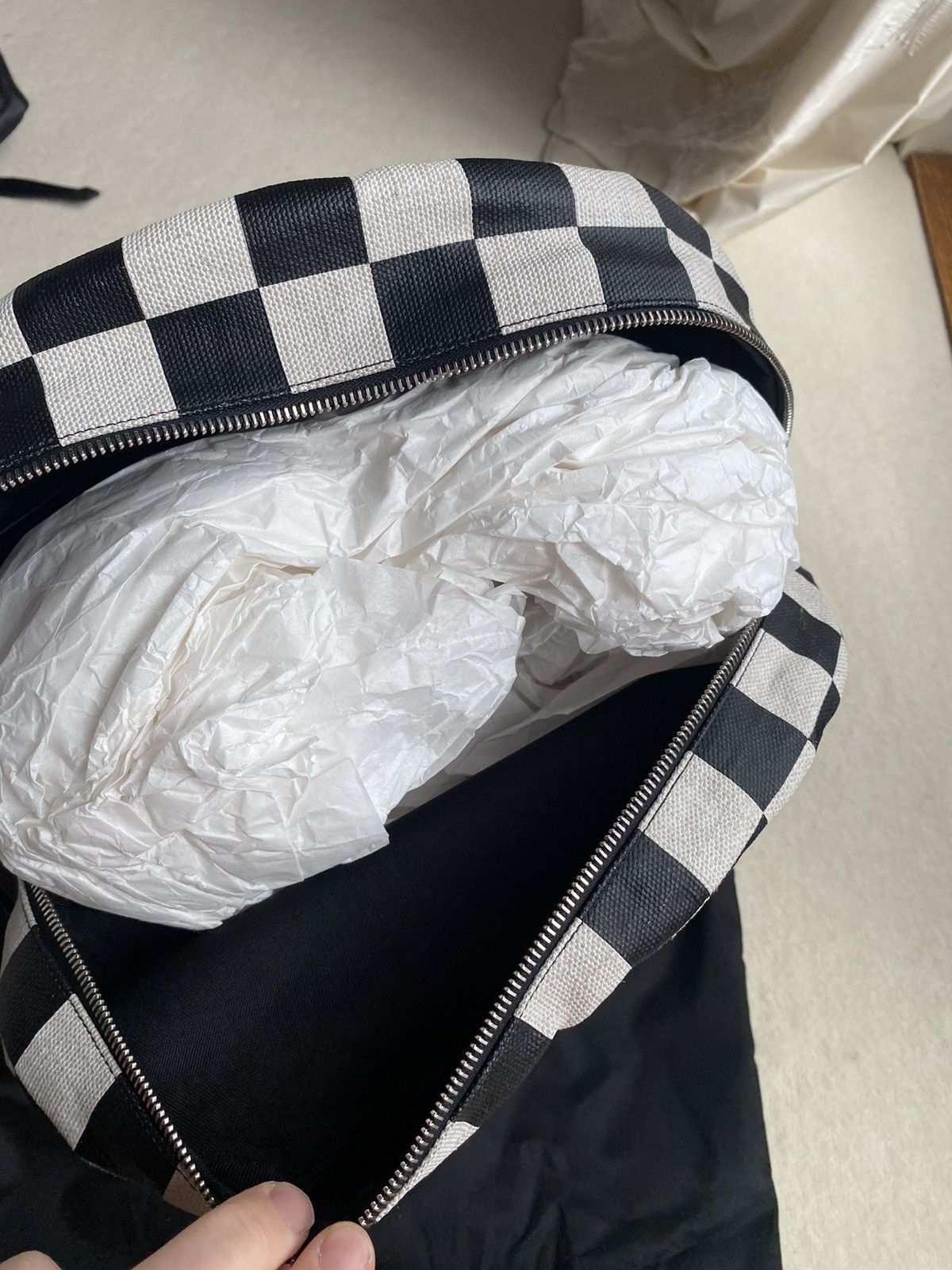 Saint Laurent Paris Saint Laurent city backpack damier checker checkerboard bag Size ONE SIZE - 12 Thumbnail