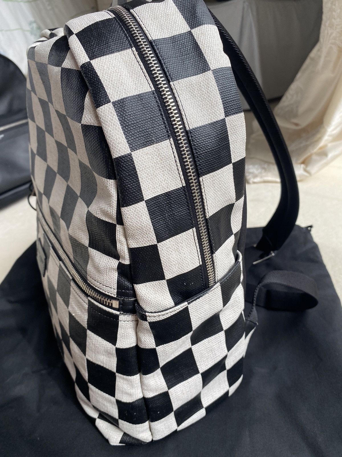 Saint Laurent Paris Saint Laurent city backpack damier checker checkerboard bag Size ONE SIZE - 6 Thumbnail
