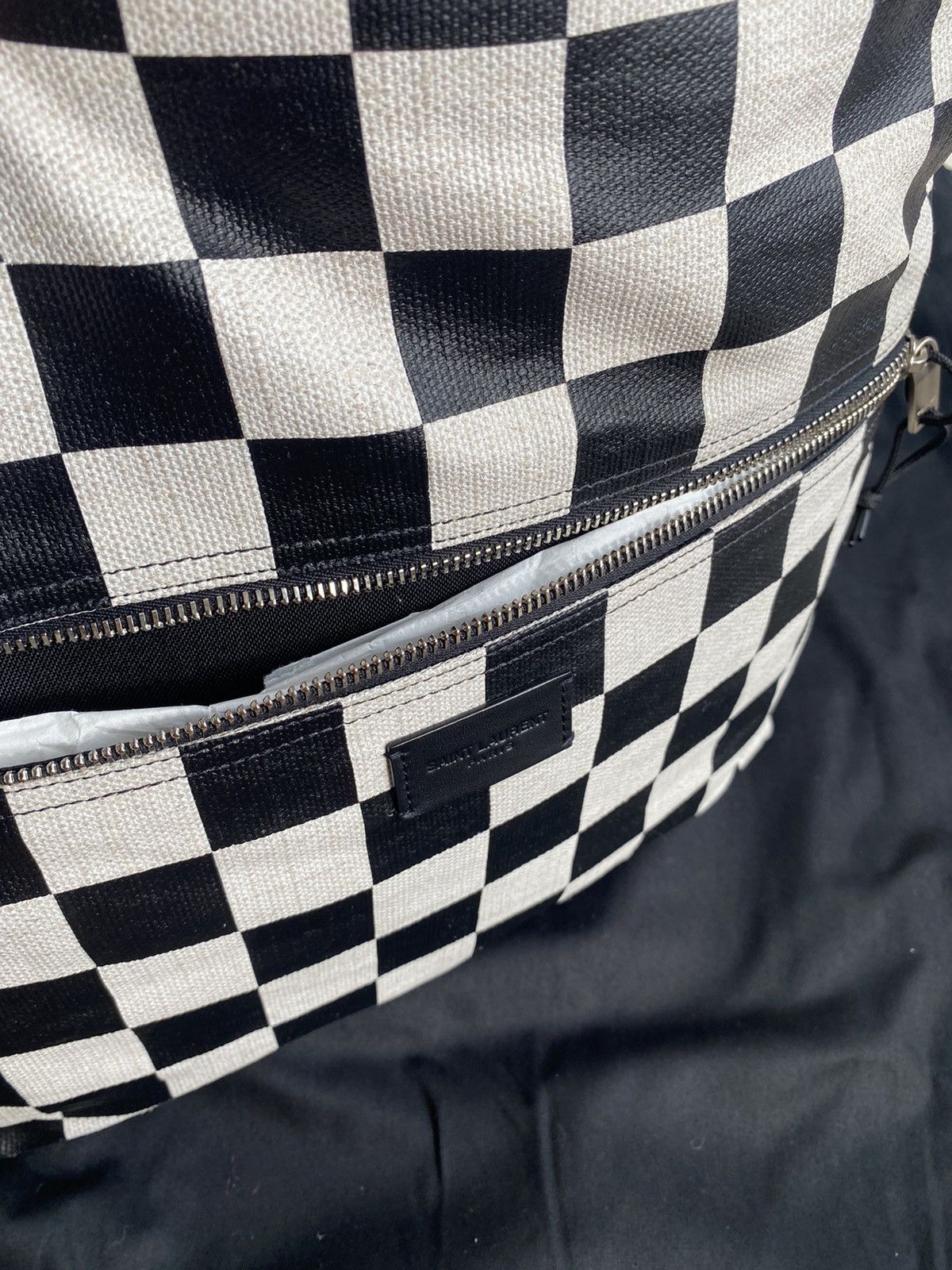 Saint Laurent Paris Saint Laurent city backpack damier checker checkerboard bag Size ONE SIZE - 21 Thumbnail