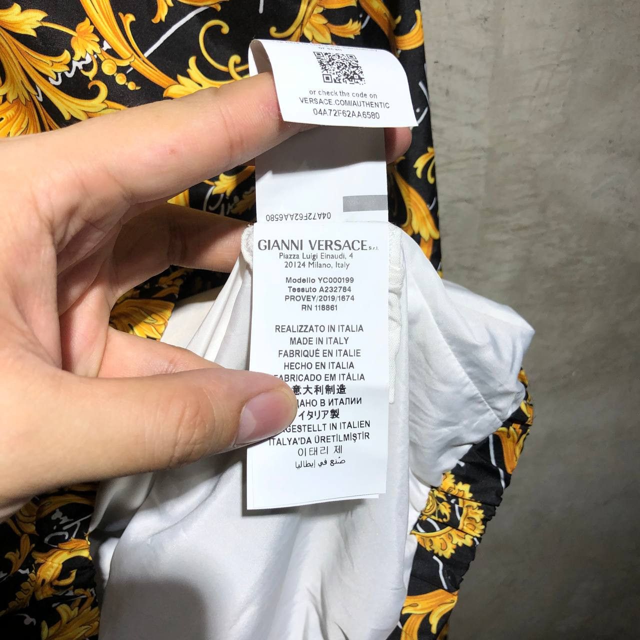Versace Versace Medusa All over print windbreaker Size US XS / EU 42 / 0 - 20 Thumbnail