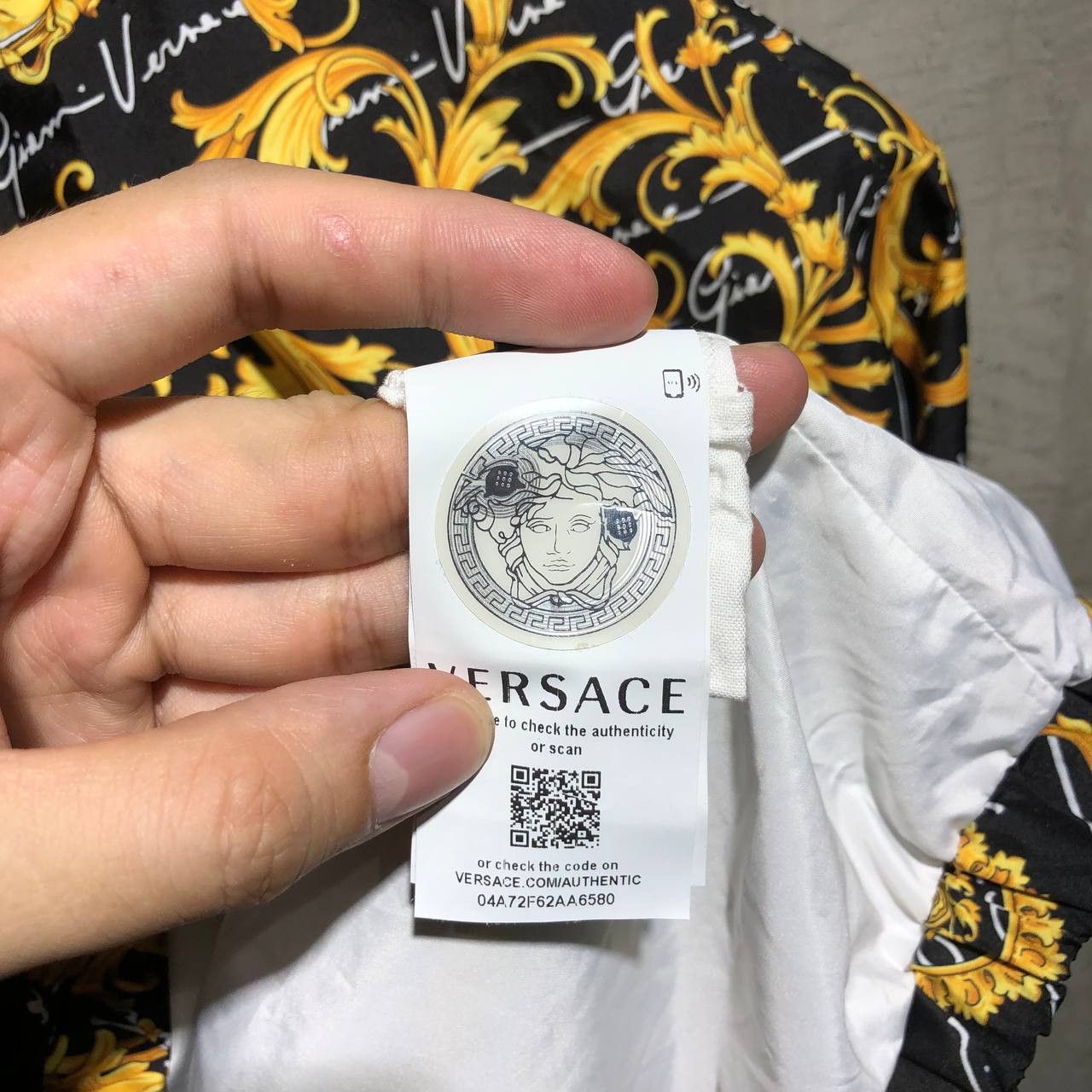 Versace Versace Medusa All over print windbreaker Size US XS / EU 42 / 0 - 19 Thumbnail