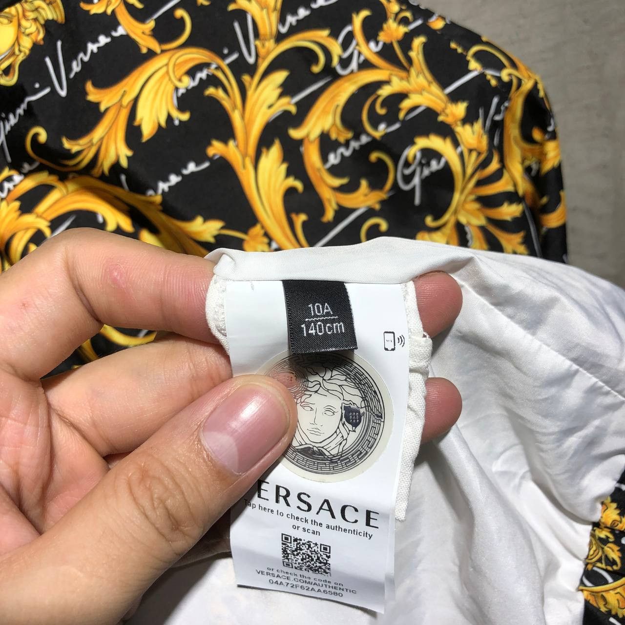 Versace Versace Medusa All over print windbreaker Size US XS / EU 42 / 0 - 18 Thumbnail