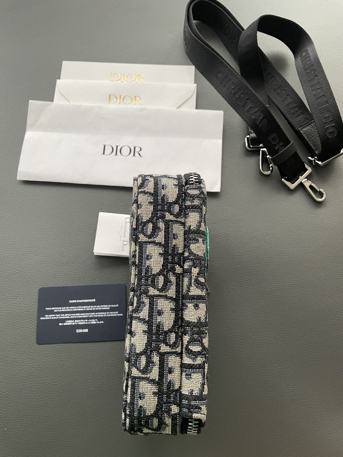 Dior Super Runway Limited Edition Saddle Oblique Dior Logo Bag Size ONE SIZE - 23 Thumbnail