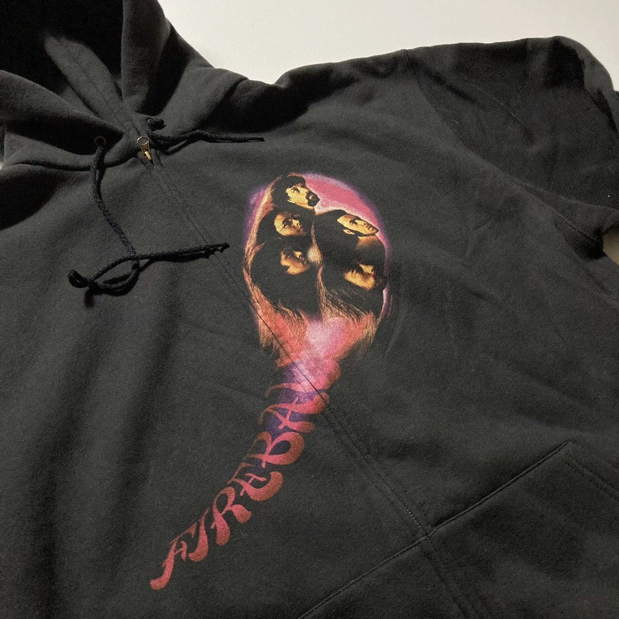 Band Tees vintage deep purple fireball heavy metal rock band hoodie Size US XL / EU 56 / 4 - 2 Thumbnail