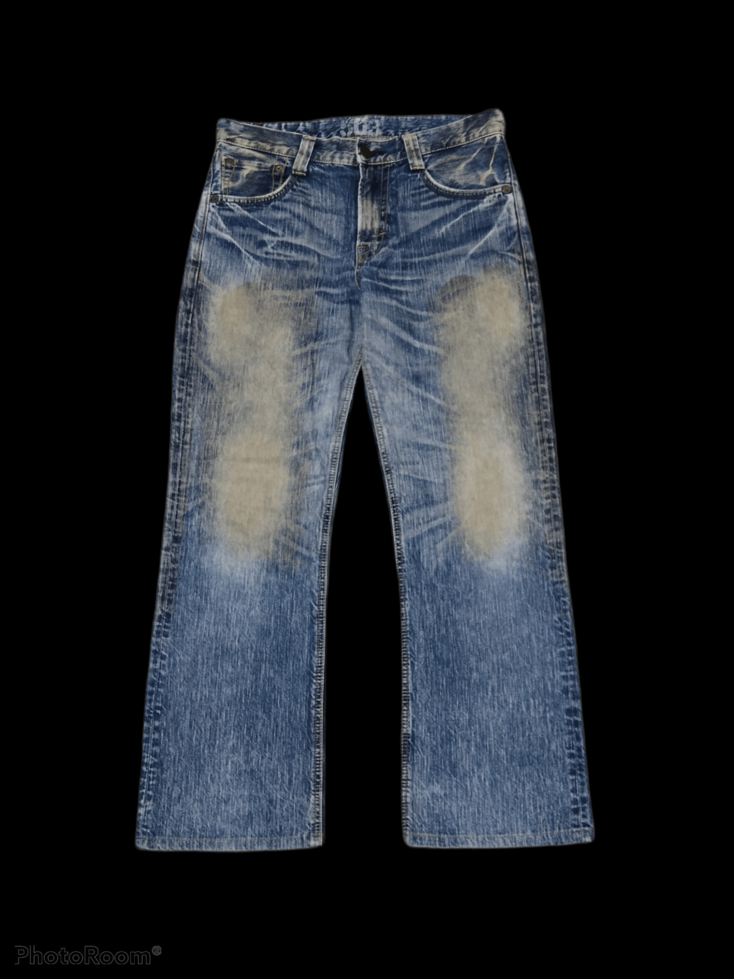 Other THRASHED EDWIN BLUE TRIP MADE IN JAPAN DENIM PANTS Size US 33 - 1 Thumbnail
