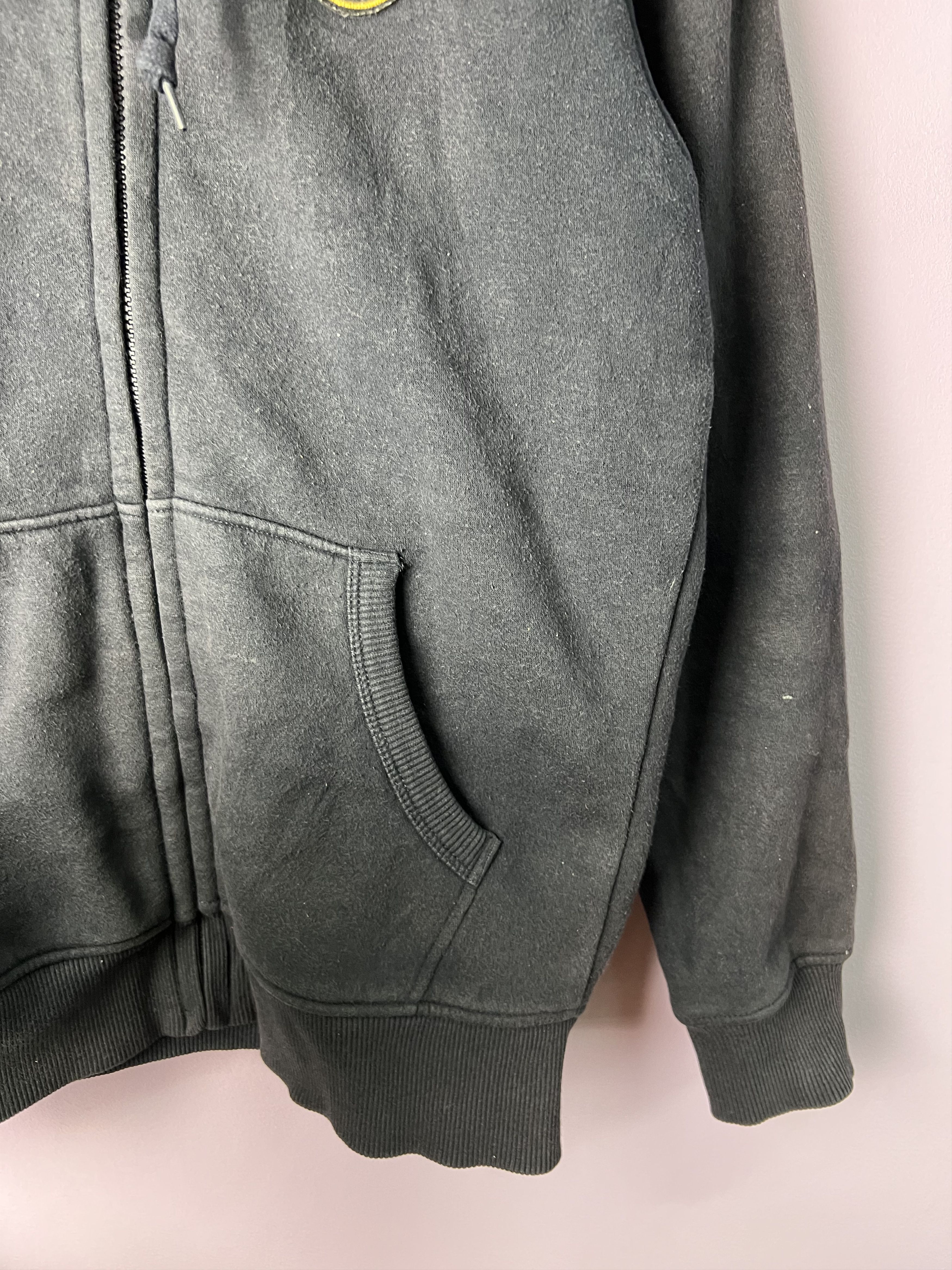 Uniqlo 🔥Sun Faded Uniqlo Patches Faux Fur Hoodies Size US S / EU 44-46 / 1 - 8 Thumbnail