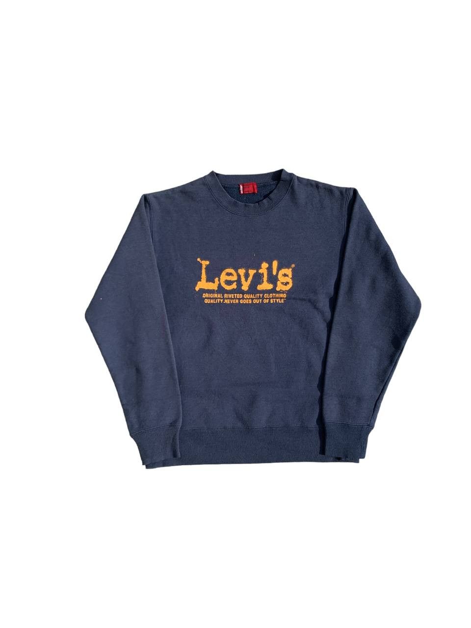 image of Levis Cozy Sweatshirt in Dark Blue, Men's (Size Small)