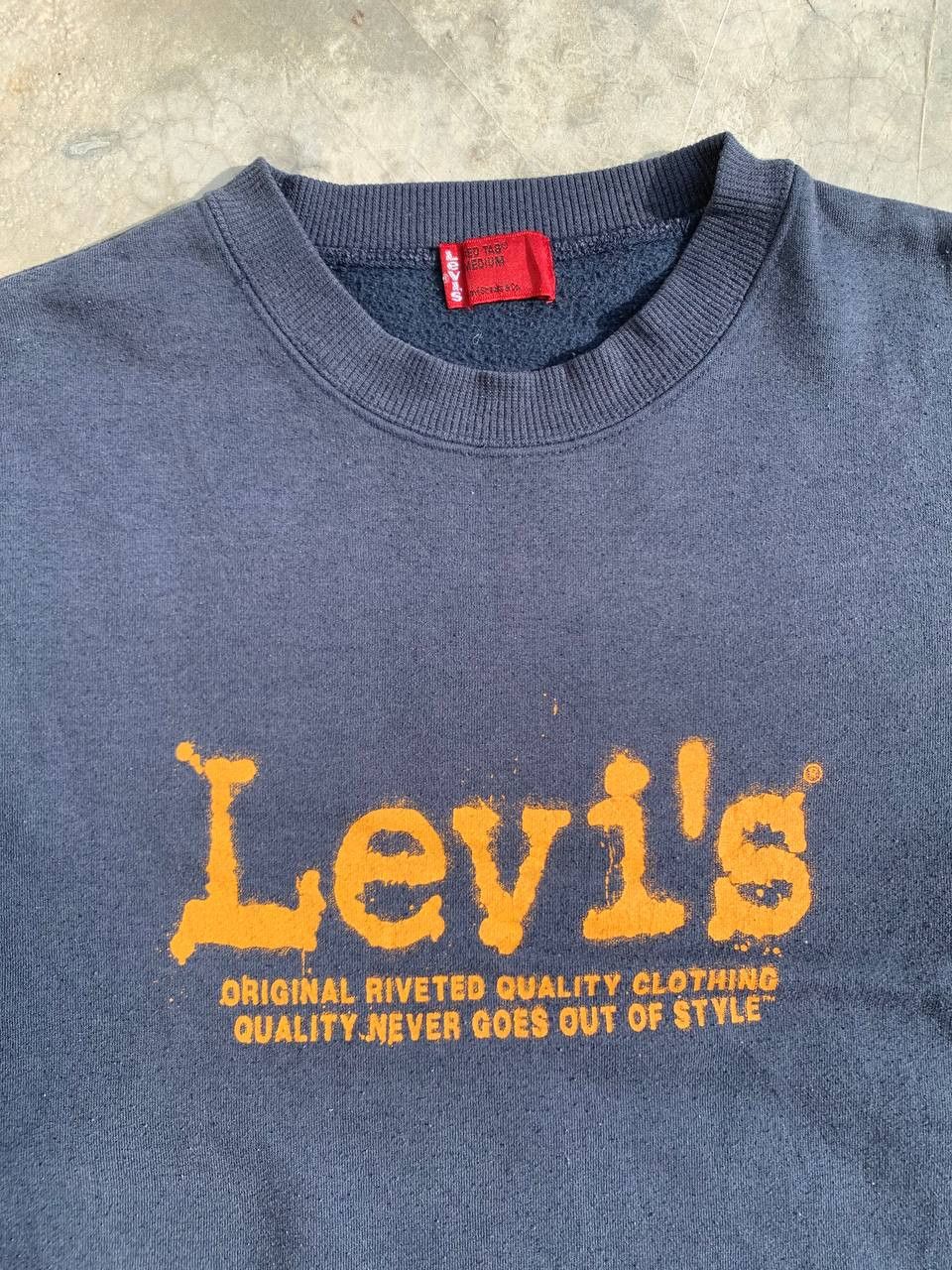 Levi's Vintage Levis Cozy Sweatshirt Size US S / EU 44-46 / 1 - 3 Thumbnail