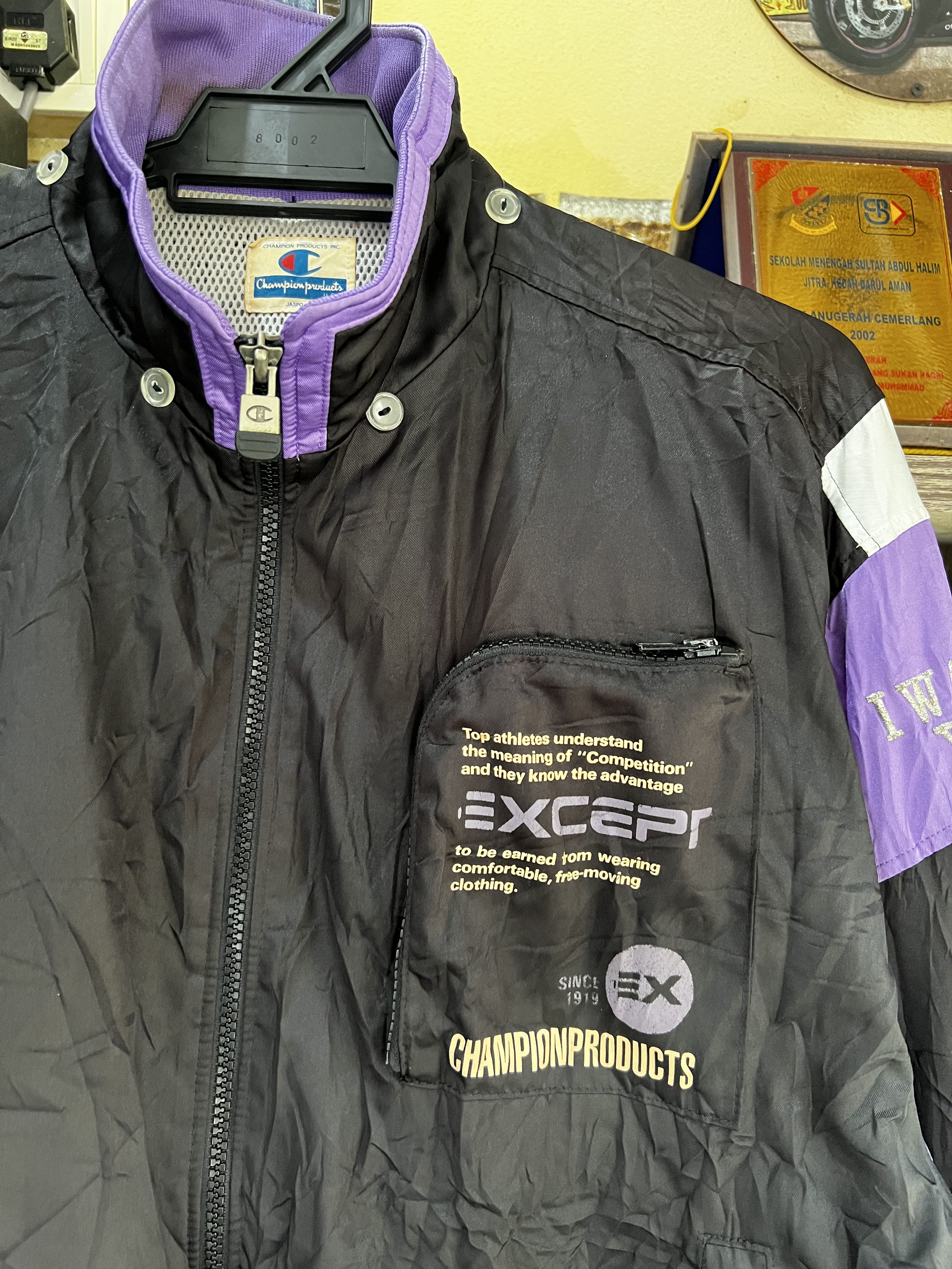 Champion 🔥Vintage Champion Iwatsu Zipper Jackets Size US L / EU 52-54 / 3 - 4 Thumbnail