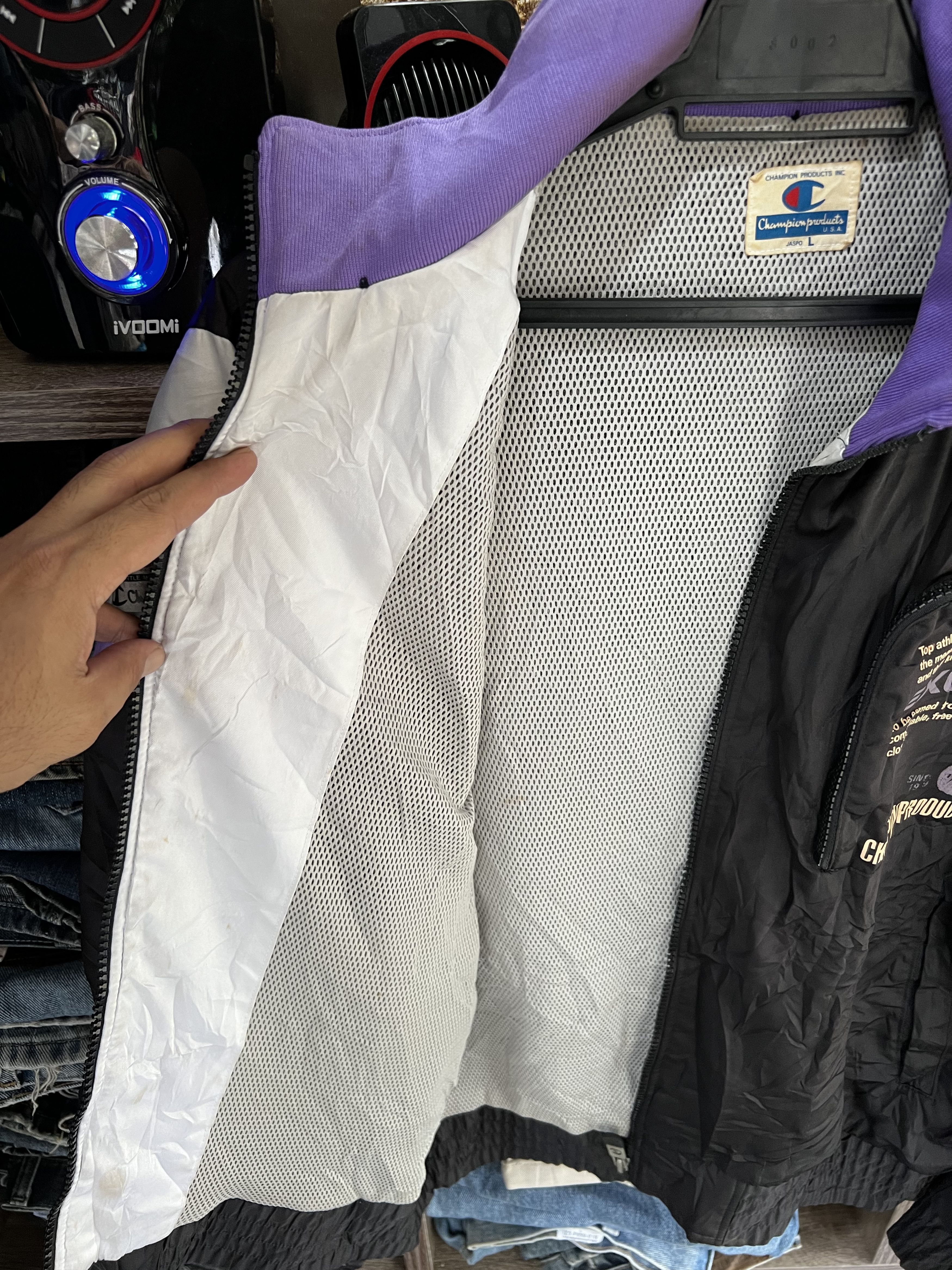 Champion 🔥Vintage Champion Iwatsu Zipper Jackets Size US L / EU 52-54 / 3 - 11 Thumbnail