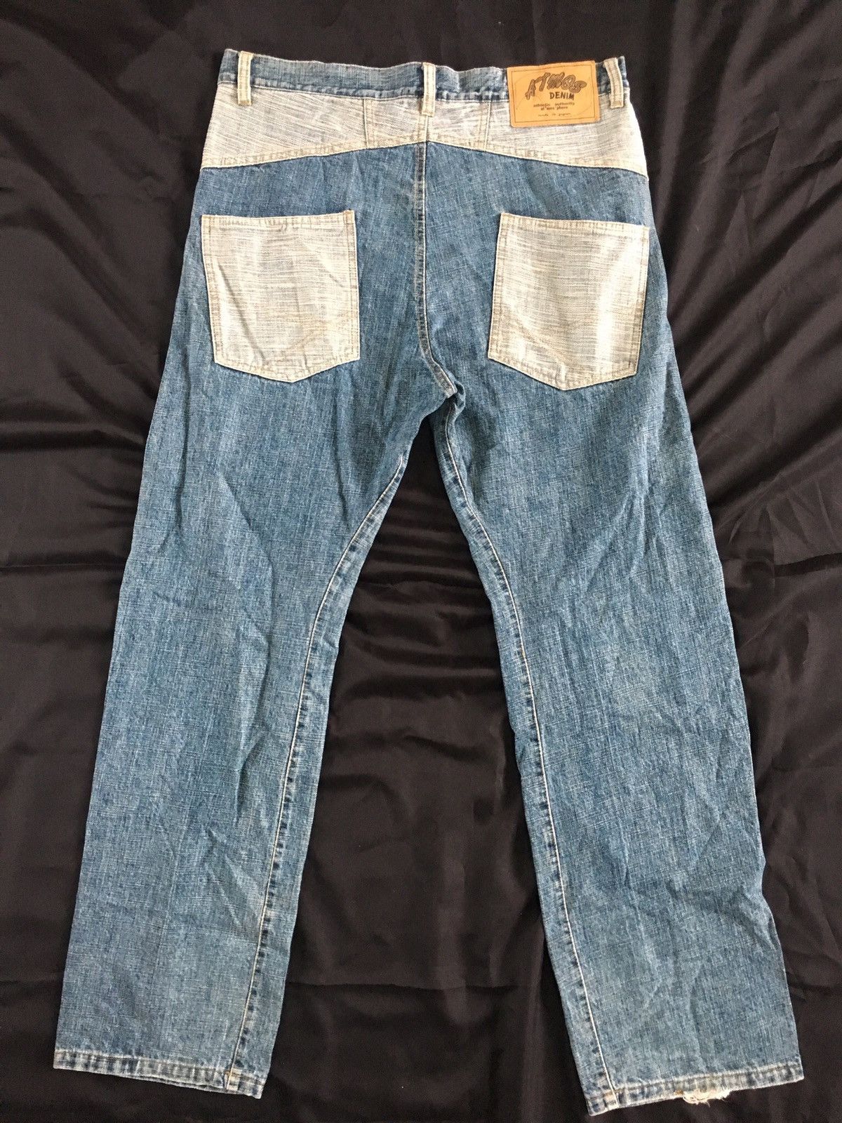 Japanese Brand × atmos Atmos 2 tone pocket Denim Made In Japan Size US 34 / EU 50 - 4 Thumbnail