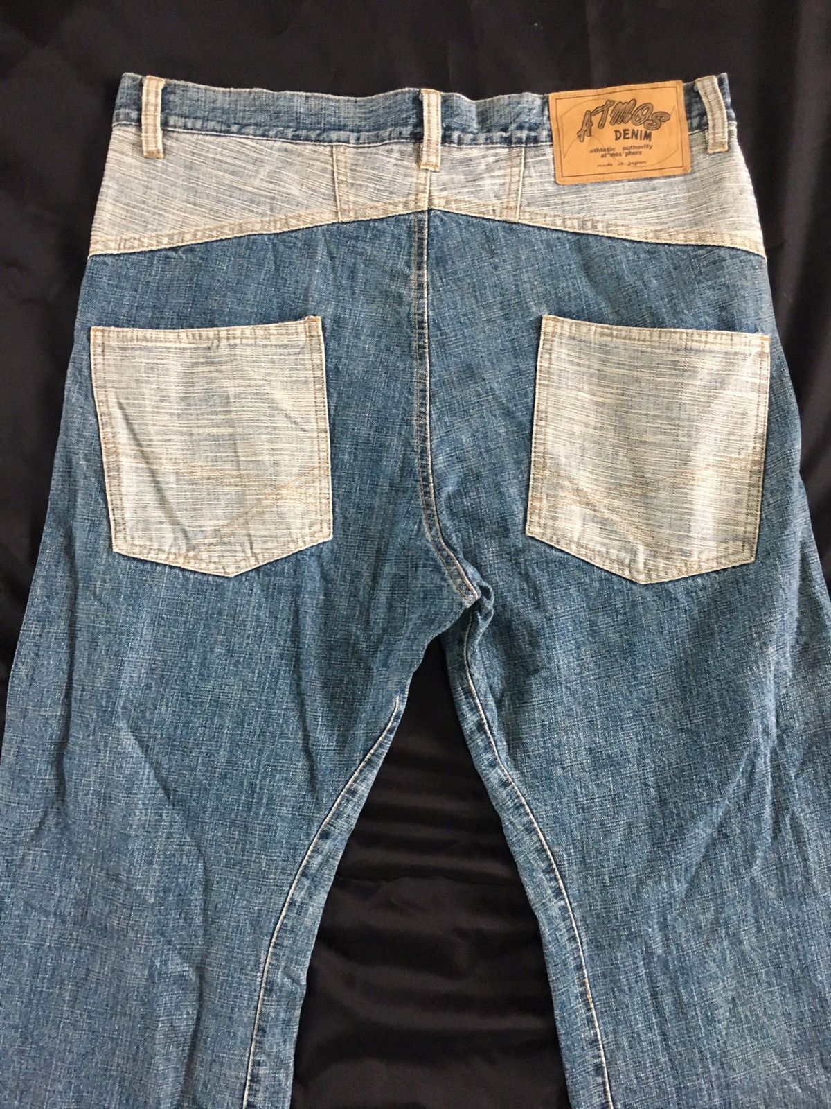 Japanese Brand × atmos Atmos 2 tone pocket Denim Made In Japan Size US 34 / EU 50 - 1 Thumbnail