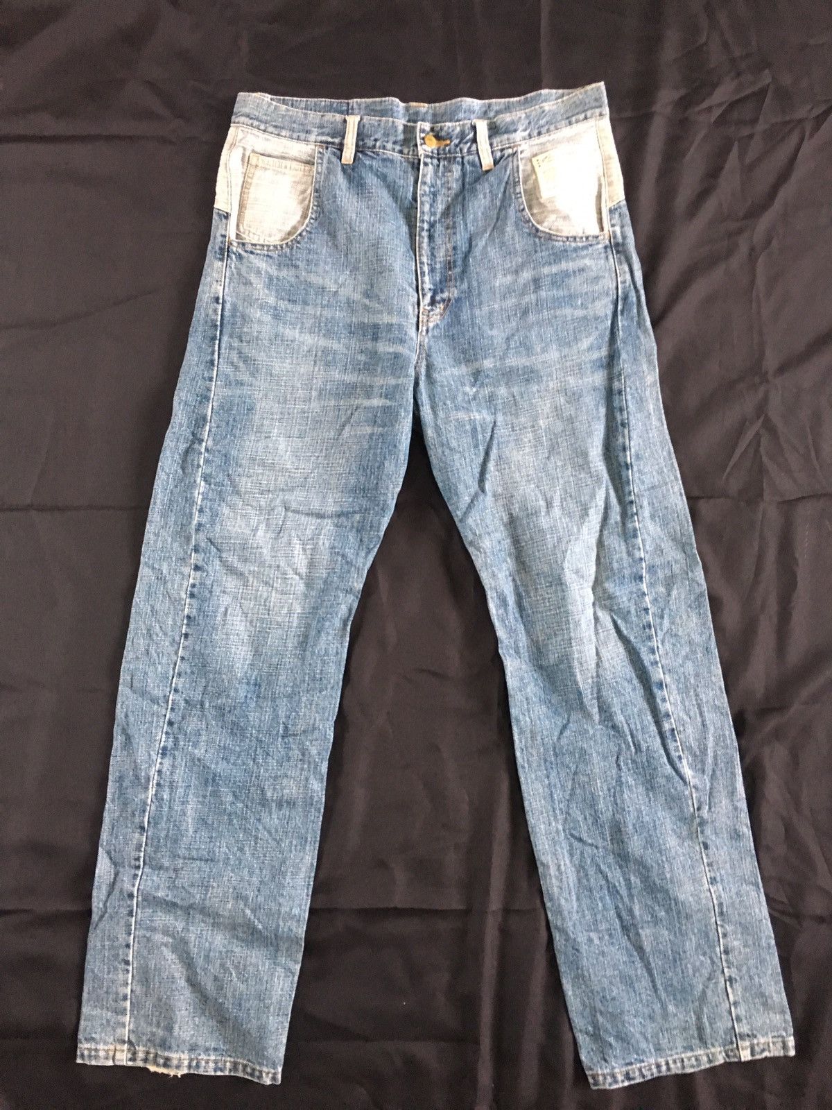 Japanese Brand × atmos Atmos 2 tone pocket Denim Made In Japan Size US 34 / EU 50 - 5 Thumbnail