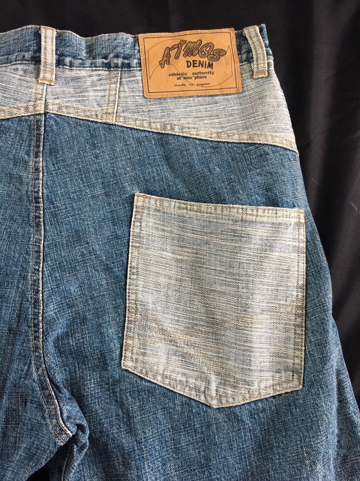 Japanese Brand × atmos Atmos 2 tone pocket Denim Made In Japan Size US 34 / EU 50 - 8 Thumbnail
