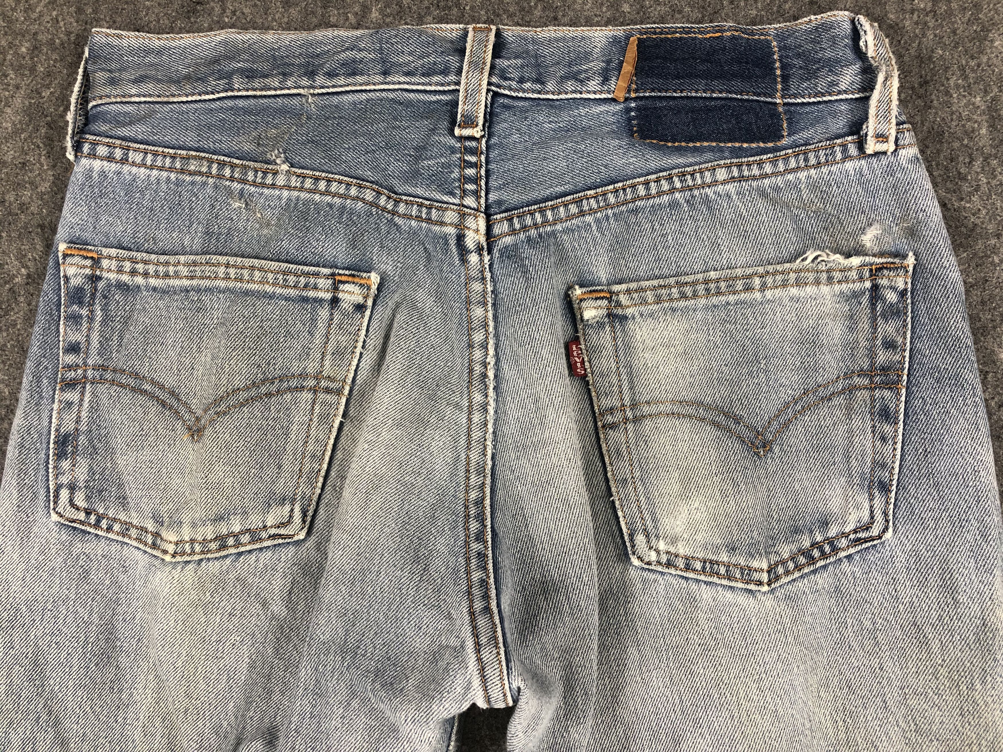 Levi's Light Wash Vintage Levi's 501 Jeans 29x31 Denim -JN1137 Size US 29 - 4 Thumbnail