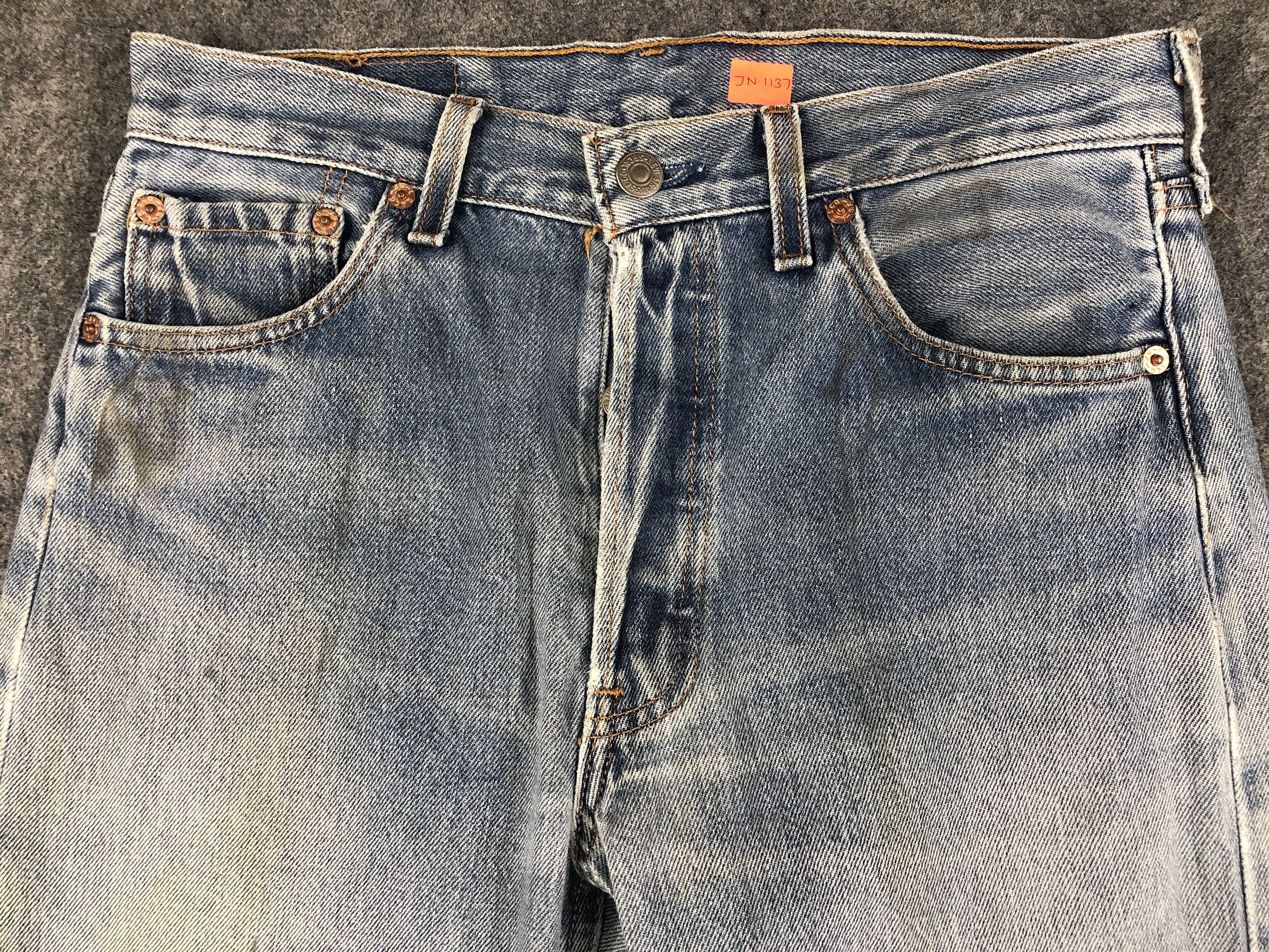 Levi's Light Wash Vintage Levi's 501 Jeans 29x31 Denim -JN1137 Size US 29 - 3 Thumbnail