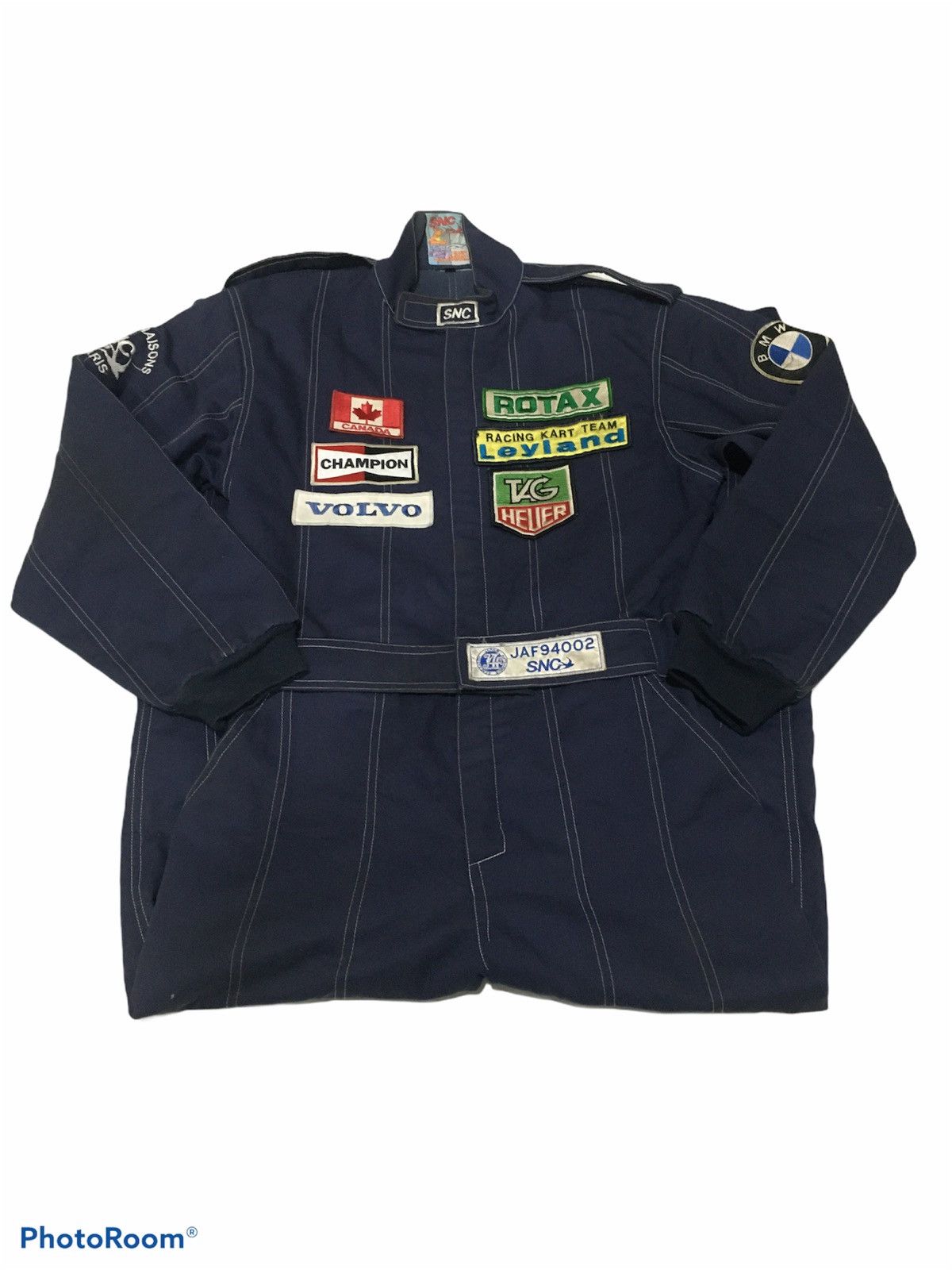 image of Gear For Sports x Racing Snc Overalls For Racing Motorsports in Blue, Men's (Size 30)