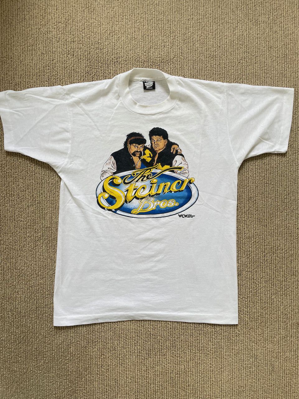 Wwf WCW Steiner Brothers Screen Stars L | Grailed