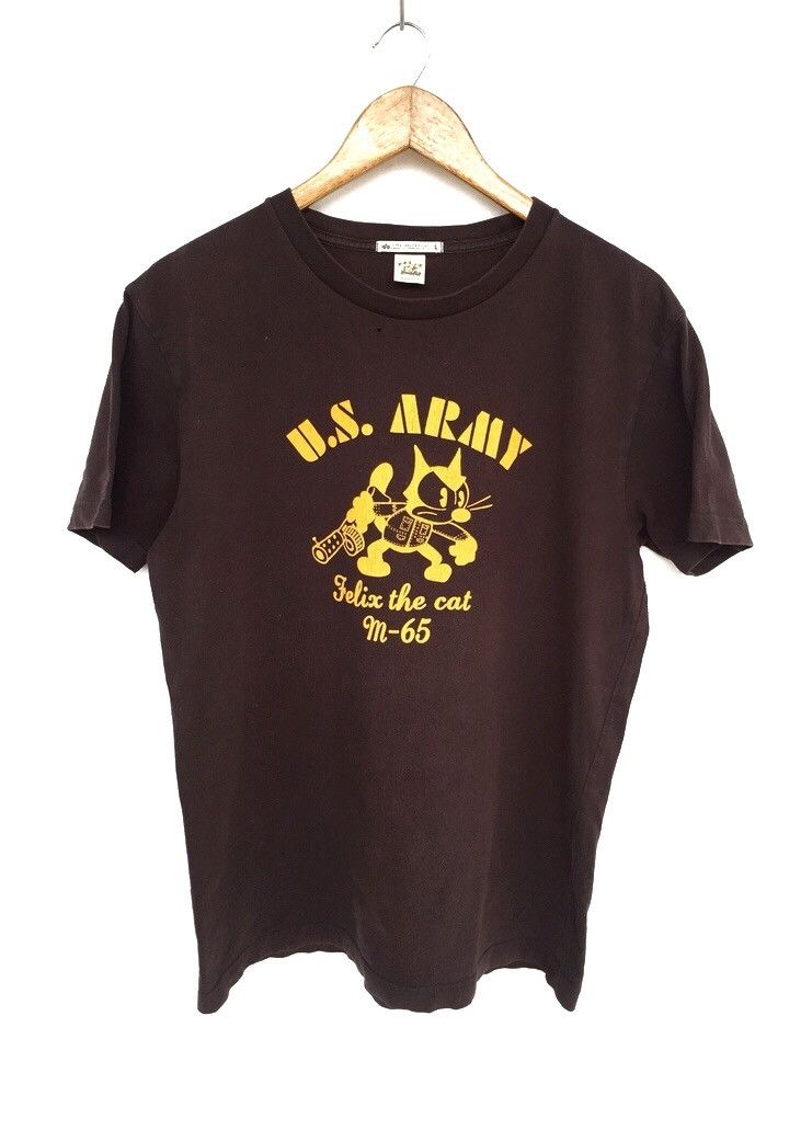Avirex Vintage Iconic US Army Felix The Cat M-65 Shirt Size US M / EU 48-50 / 2 - 1 Thumbnail