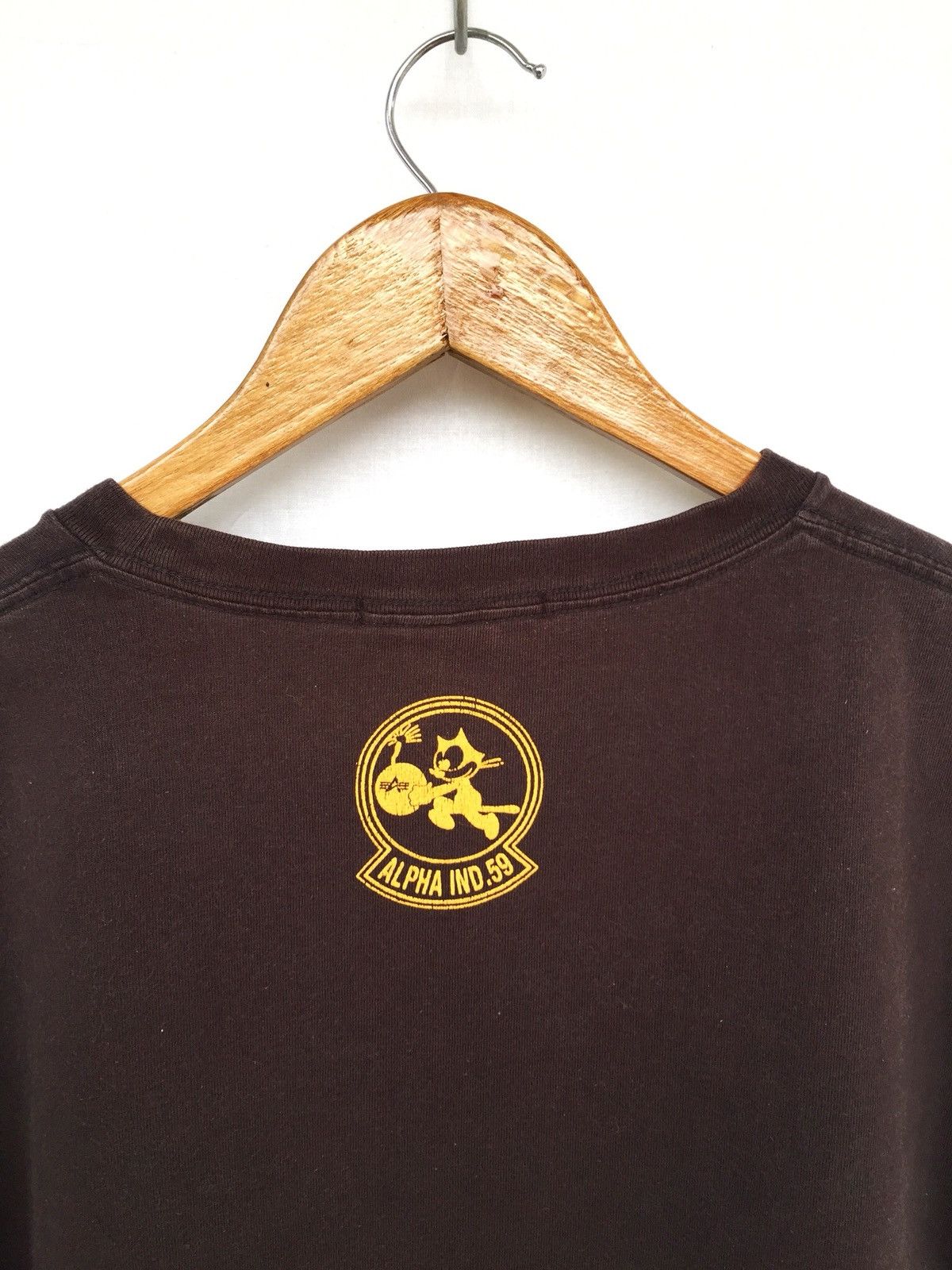 Avirex Vintage Iconic US Army Felix The Cat M-65 Shirt Size US M / EU 48-50 / 2 - 4 Thumbnail