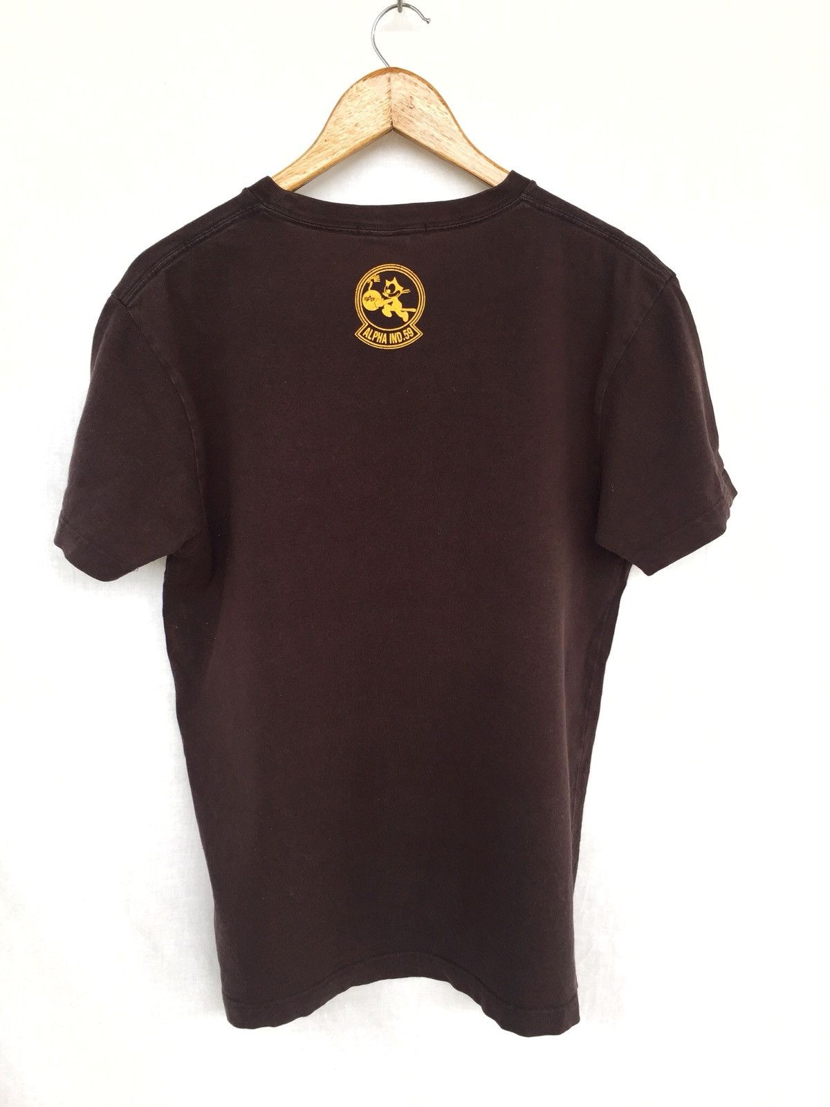 Avirex Vintage Iconic US Army Felix The Cat M-65 Shirt Size US M / EU 48-50 / 2 - 3 Thumbnail