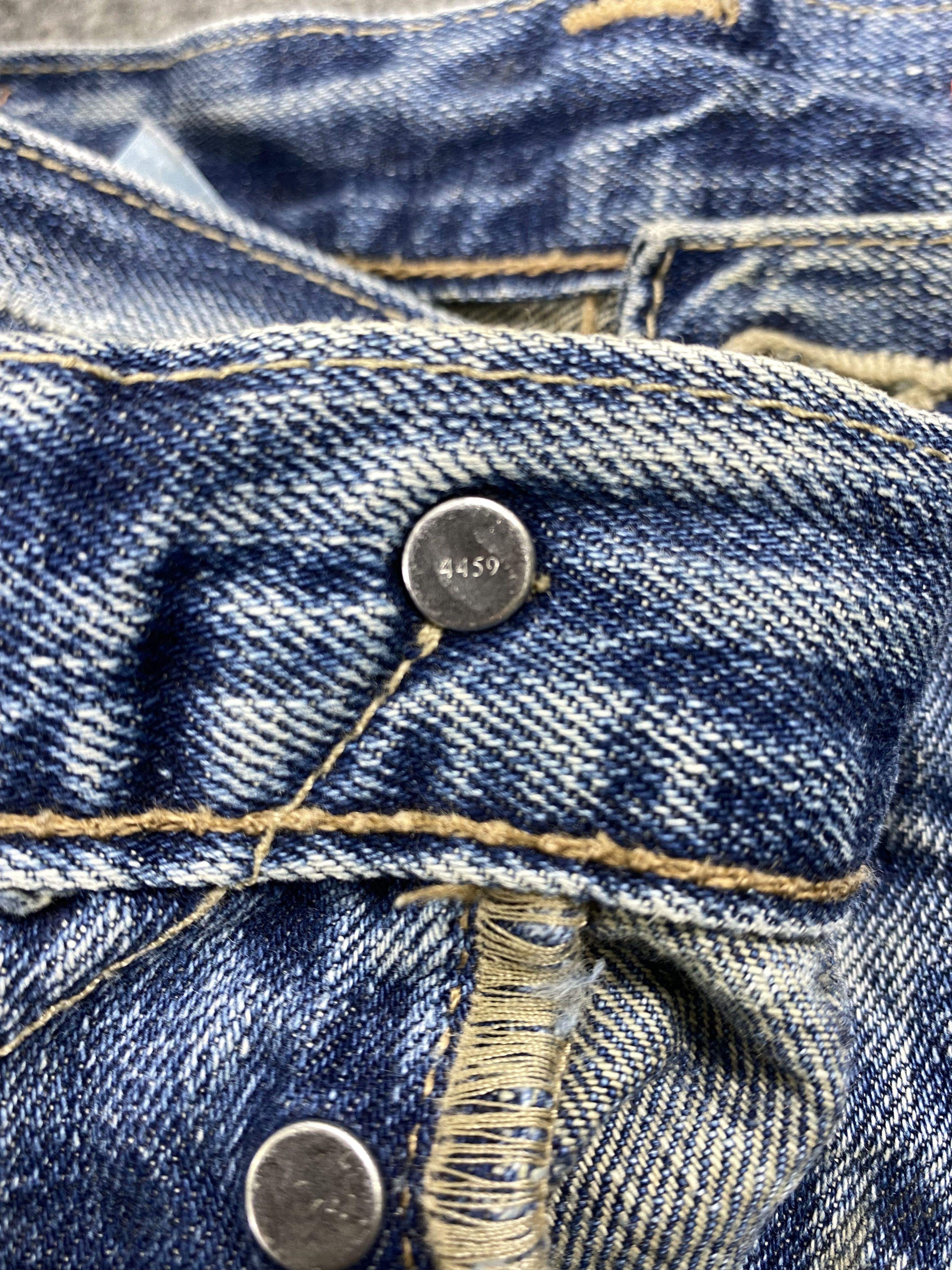 Levi's Blue Vintage Levi's 501 Jeans 34x30 Denim -JN1155 Size US 34 / EU 50 - 7 Thumbnail