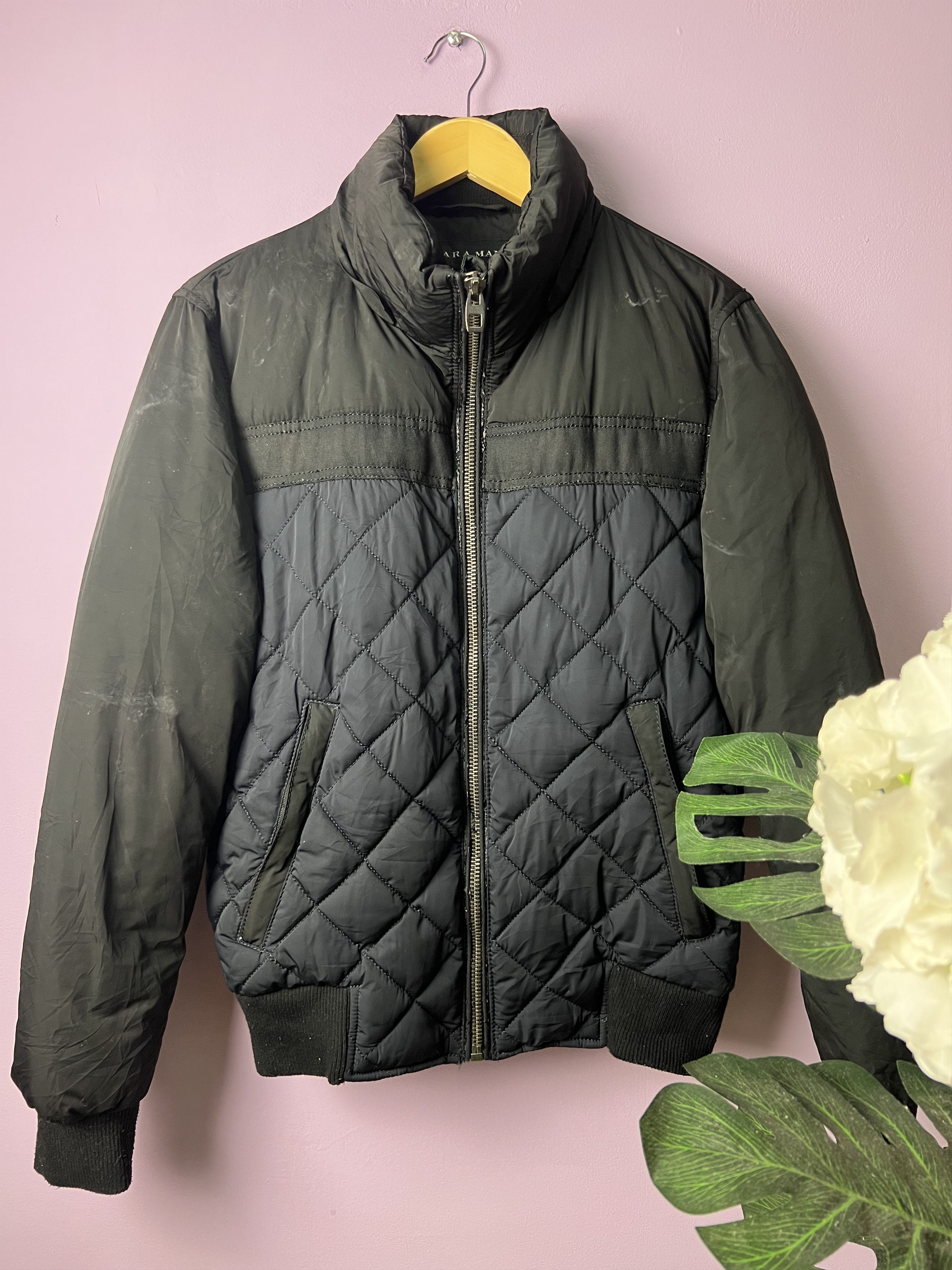 Zara 🔥Zara Two Tone Puffer Jackets Size US S / EU 44-46 / 1 - 2 Thumbnail