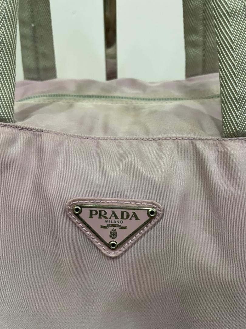 Prada Authentic PRADA Nylon Tote Bag Size ONE SIZE - 4 Thumbnail