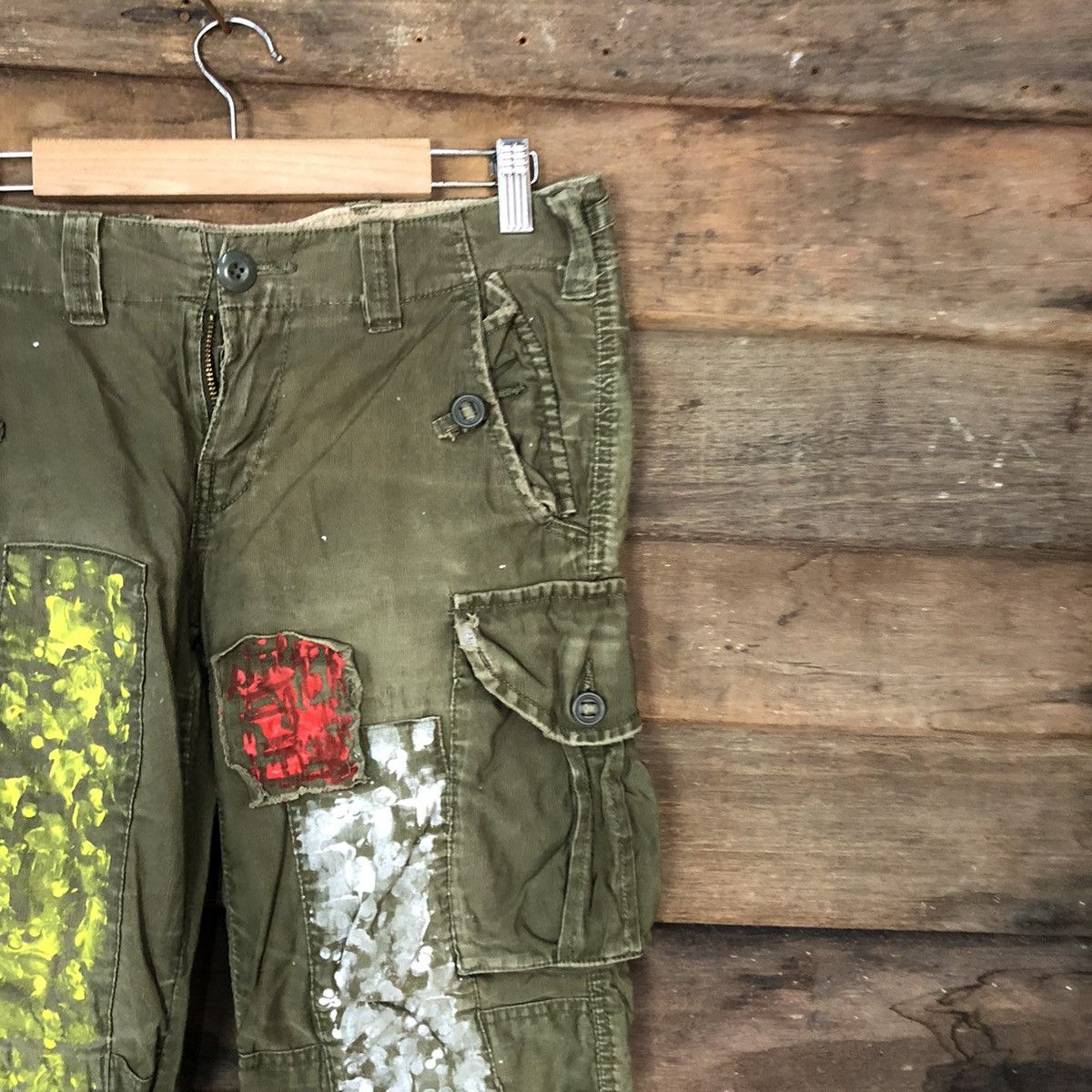 Japanese Brand DL Japan reworked Multipocket Tactical Cargo Pants #c1204 Size US 28 / EU 44 - 5 Thumbnail