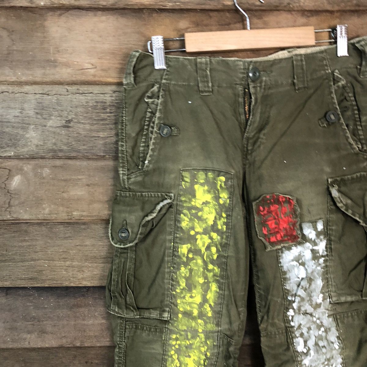 Japanese Brand DL Japan reworked Multipocket Tactical Cargo Pants #c1204 Size US 28 / EU 44 - 6 Thumbnail