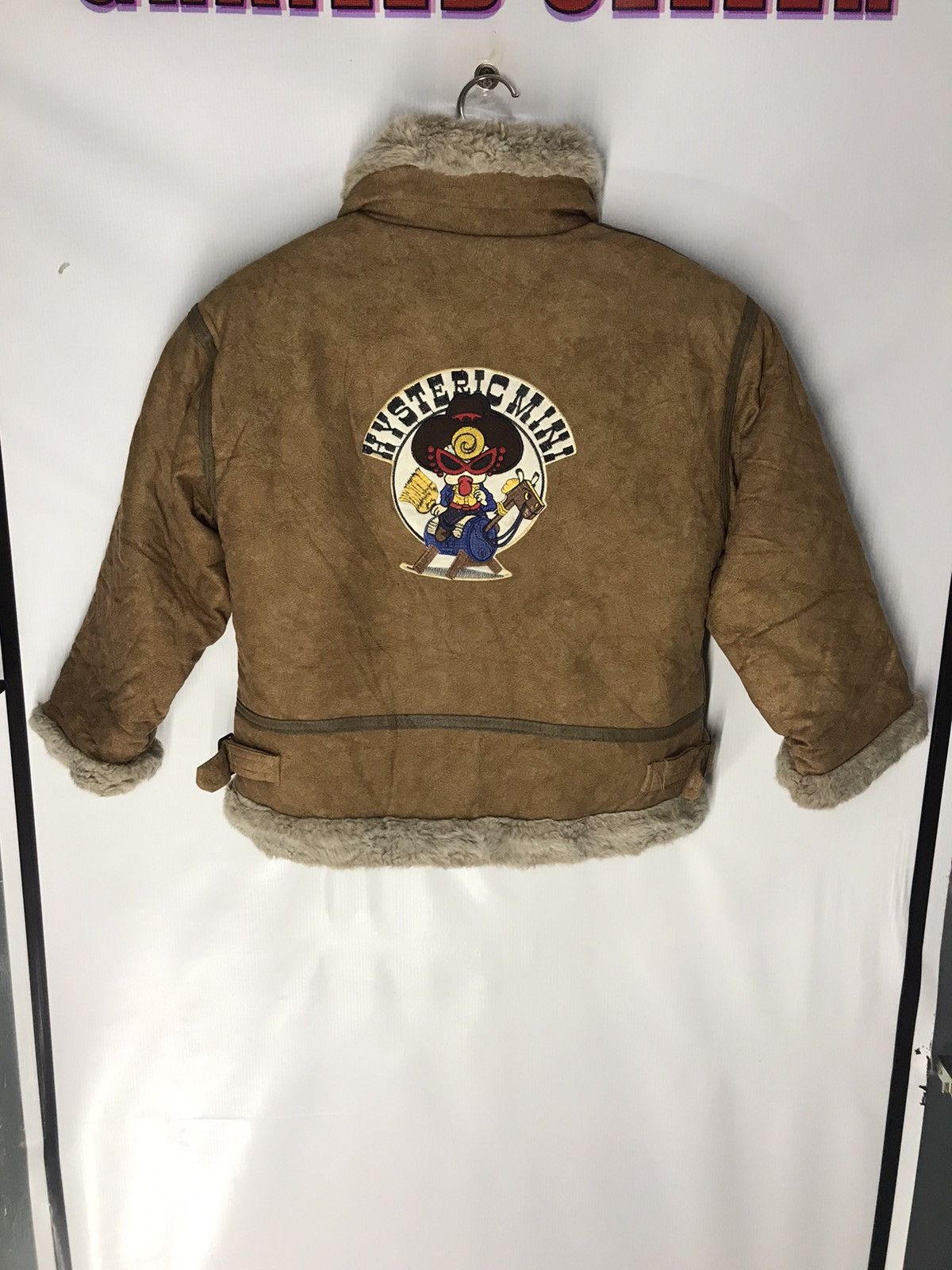 Hysteric Glamour × Japanese Brand Hysteric mini sherpa zipper jacket embroidered picture Size US XS / EU 42 / 0 - 6 Thumbnail