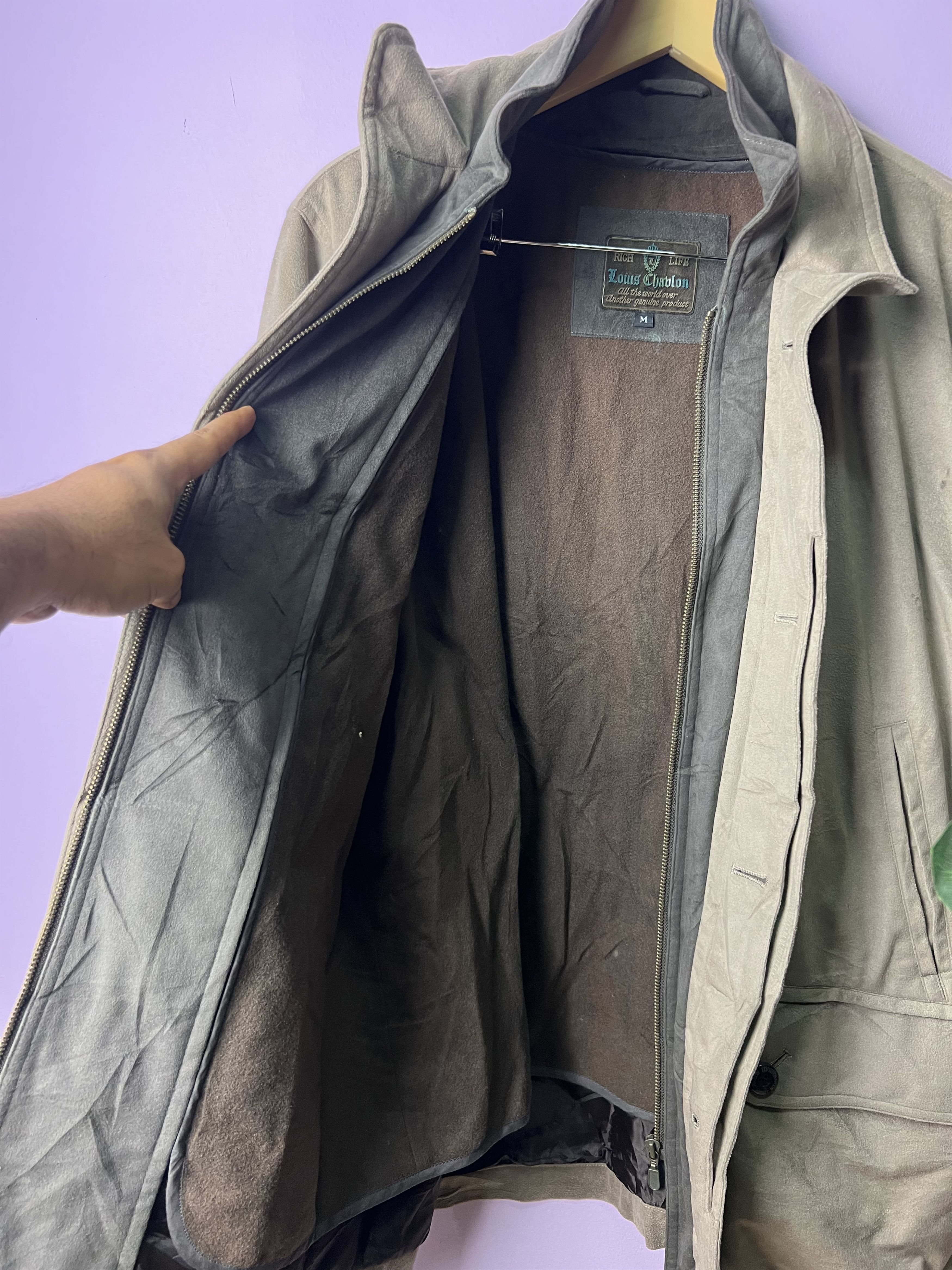 Japanese Brand 🔥Vintage Louis Chavlon Double Layer Jackets Size US M / EU 48-50 / 2 - 12 Thumbnail