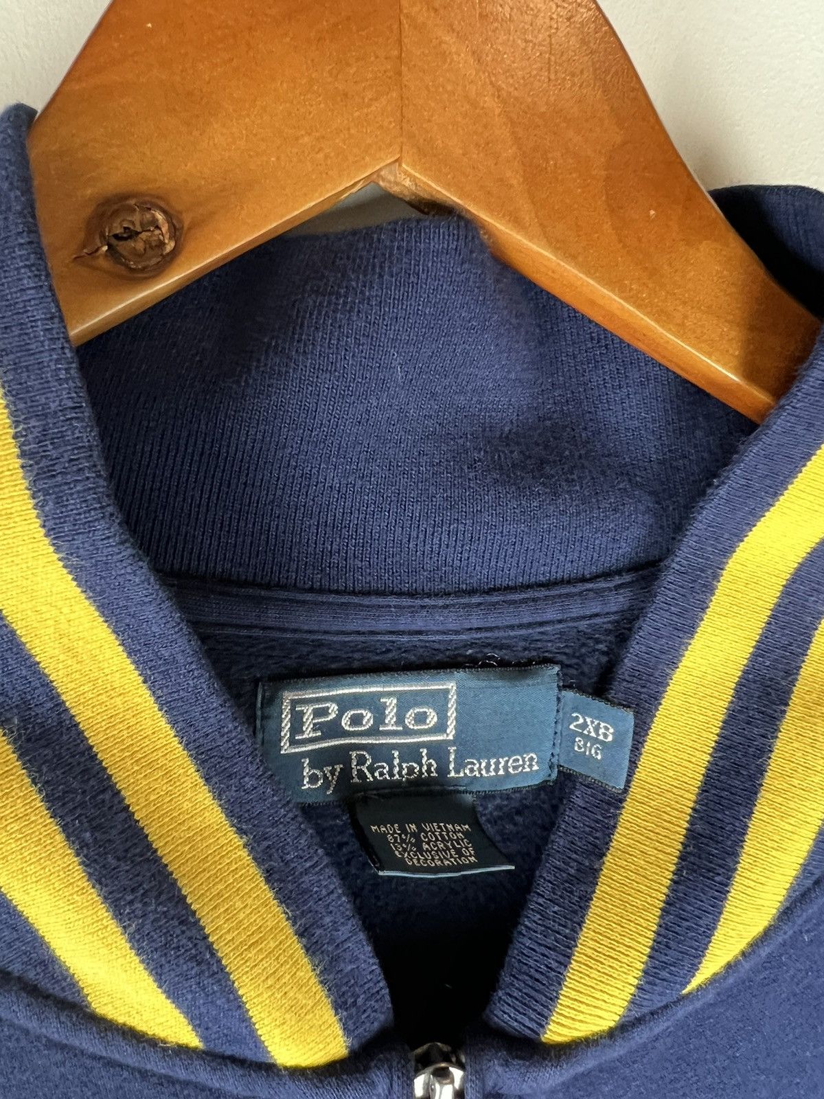 Polo Ralph Lauren Polo Ralph Lauren Zip Up Jacket Size US XXL / EU 58 / 5 - 3 Thumbnail