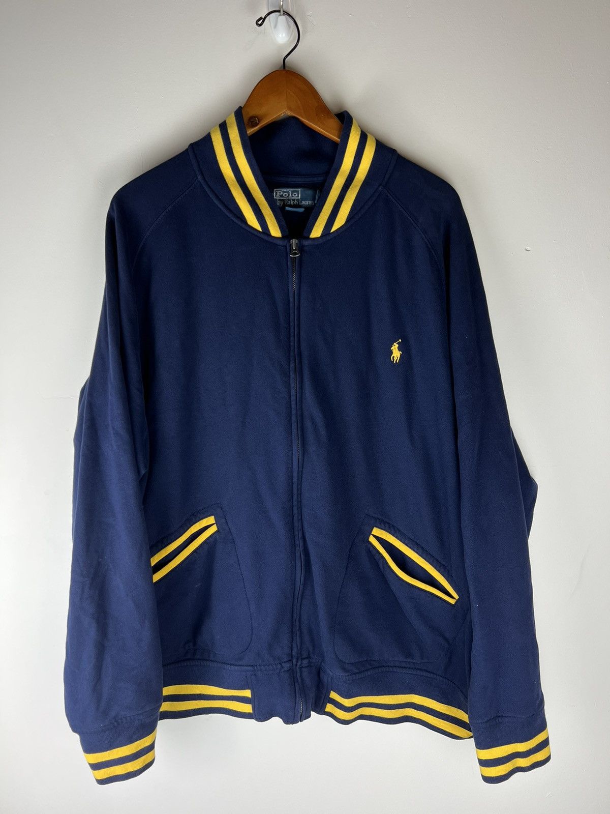 Polo Ralph Lauren Polo Ralph Lauren Zip Up Jacket Size US XXL / EU 58 / 5 - 1 Thumbnail