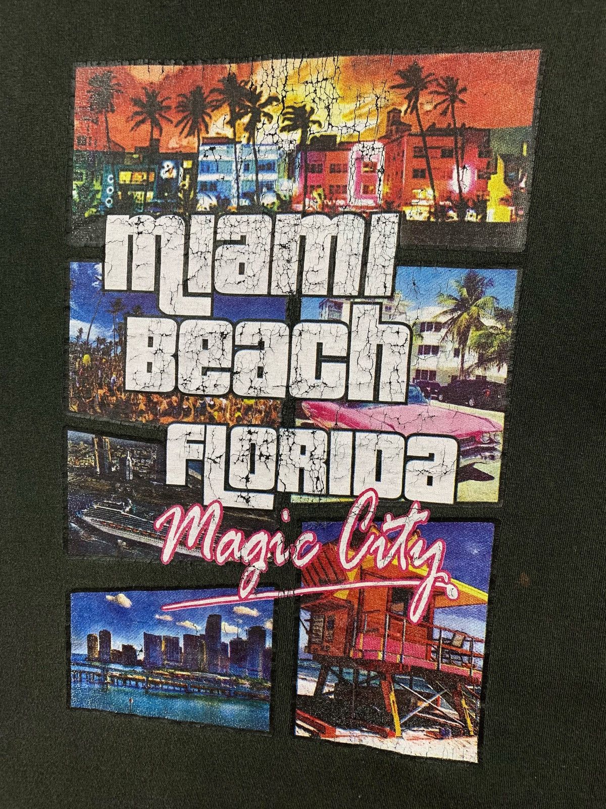 Playstation Vintage GTA Miami Beach Florida Magic City T-Shirt Size US L / EU 52-54 / 3 - 6 Thumbnail