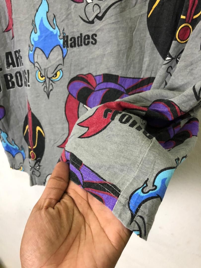 Cartoon Network × Disney × Japanese Brand Tokyo Disney Resort Fullprint We Are Bad Boy Characters Size US L / EU 52-54 / 3 - 8 Thumbnail