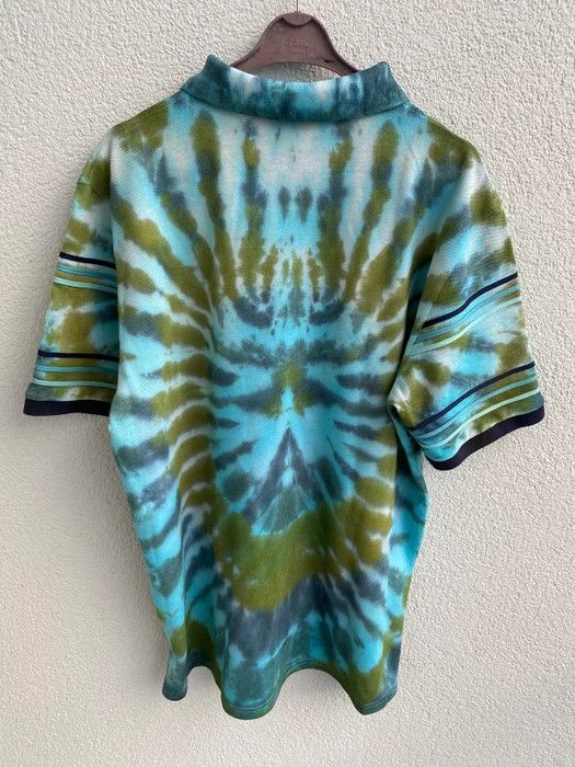 Yves Saint Laurent 1of1 YSL Polo Tie Dye Spell Out Size US L / EU 52-54 / 3 - 5 Thumbnail