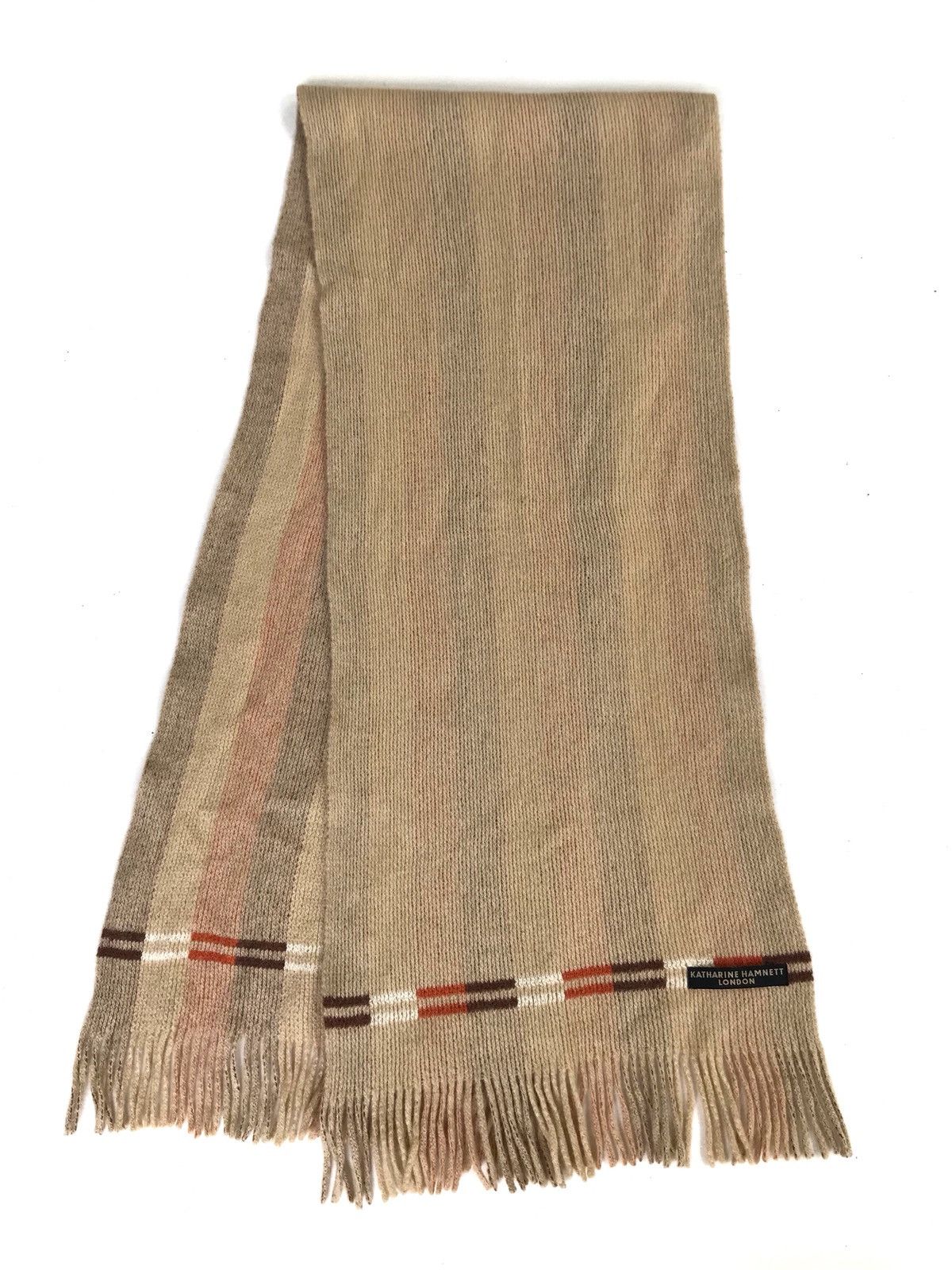 Katharine Hamnett London × Other Wool Muffler Scarf Size ONE SIZE - 1 Thumbnail