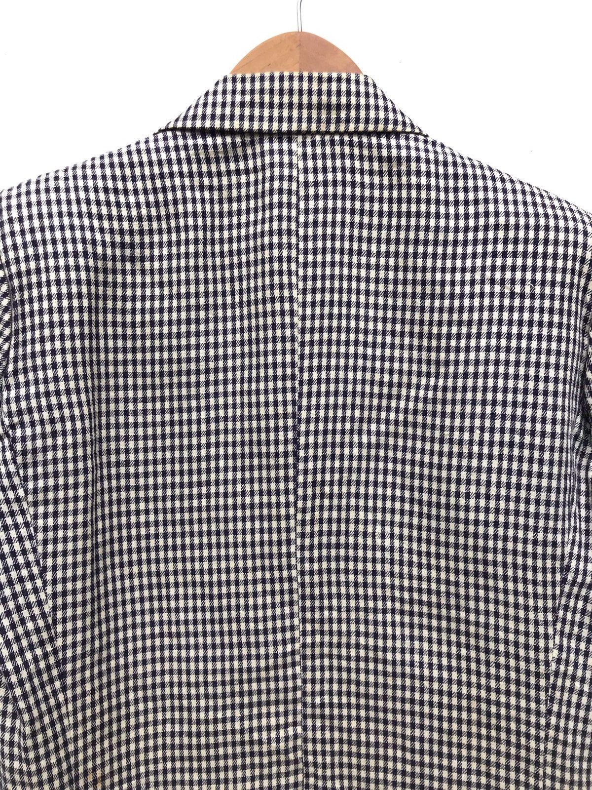Yves Saint Laurent Vintage YVES SAINT LAURENT Houndstooth Button Jacket Size US M / EU 48-50 / 2 - 5 Thumbnail