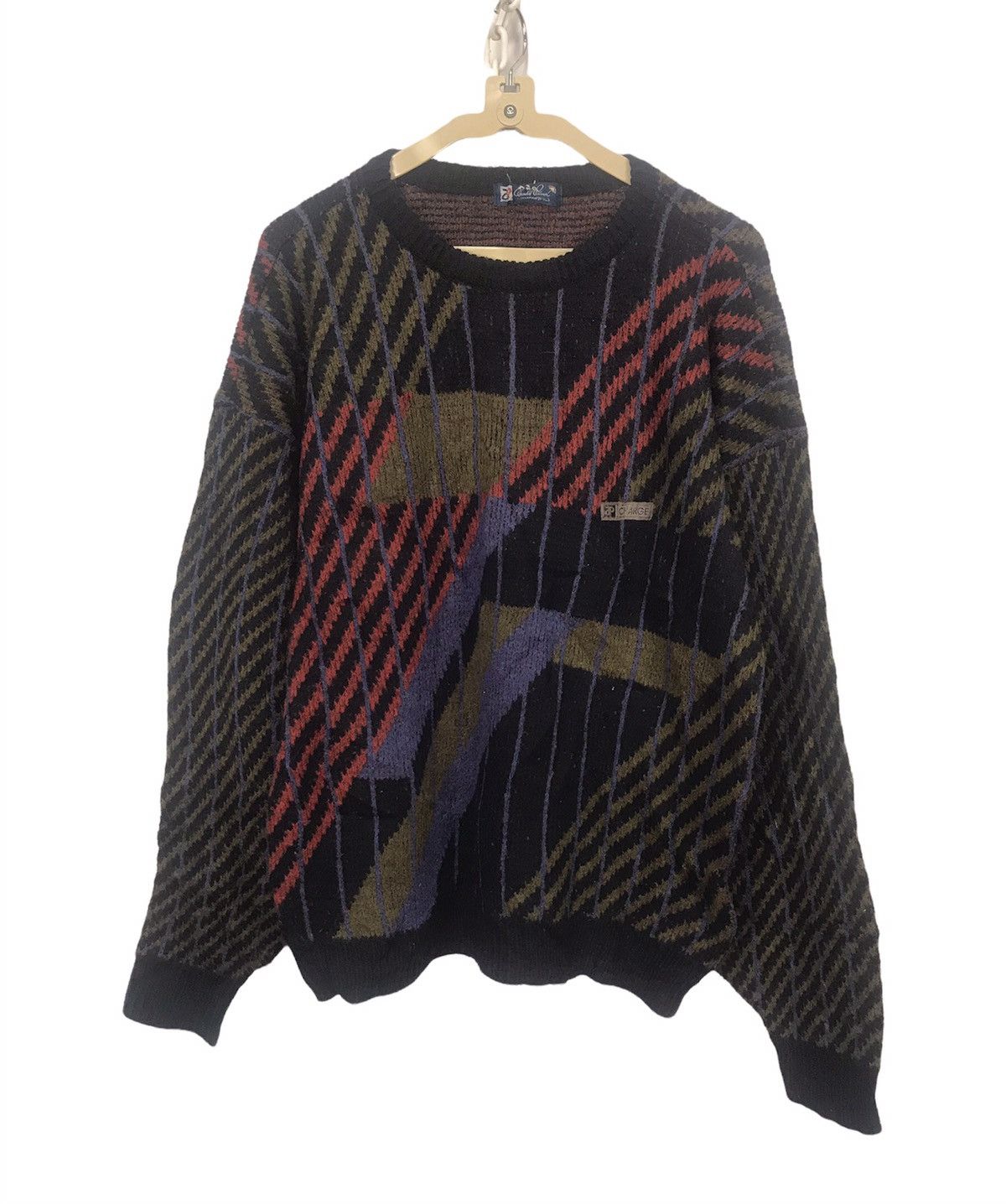 image of Vintage Arnold Palmer Wool Knit Sweatshirt, Men's (Size Medium)