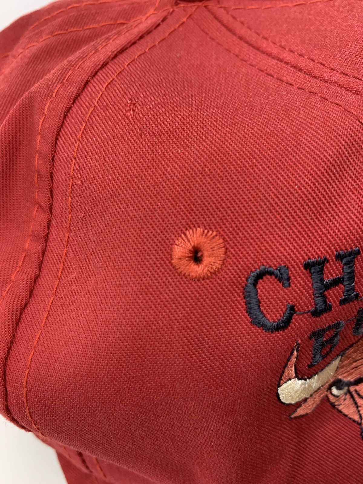 NBA × Sports Specialties × Vintage RARE ‼️ Vintage Chicago Bulls RED Snapback Hat Cap Size ONE SIZE - 4 Thumbnail
