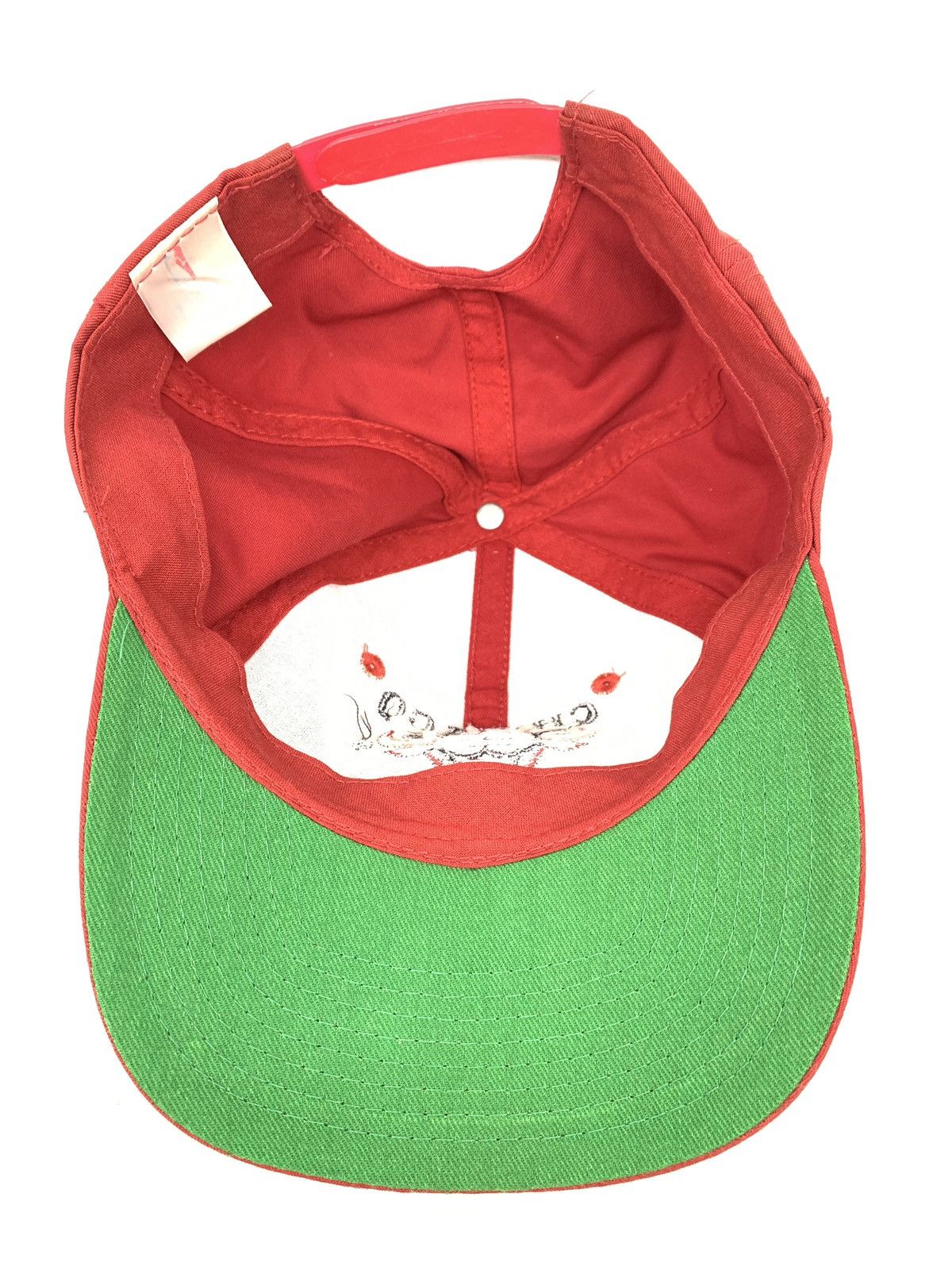 NBA × Sports Specialties × Vintage RARE ‼️ Vintage Chicago Bulls RED Snapback Hat Cap Size ONE SIZE - 5 Thumbnail