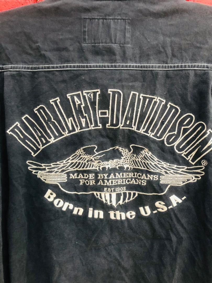 Harley Davidson × Japanese Brand × Vintage Vintage Harley Davidson Motorcycle Fashion Style Jacket Size US M / EU 48-50 / 2 - 4 Thumbnail