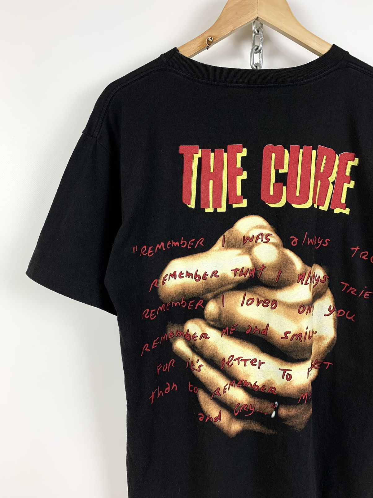 Band Tees Vintage 1996 The Cure Wild Mood Swings T-Shirt Very Rare Size US L / EU 52-54 / 3 - 7 Thumbnail