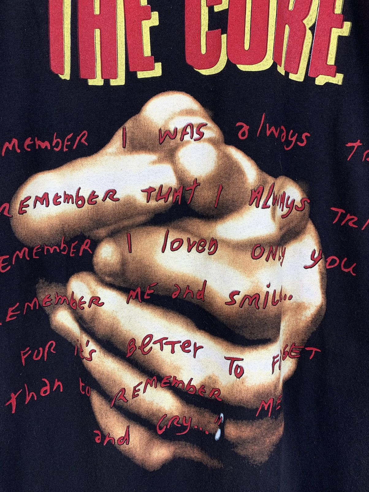 Band Tees Vintage 1996 The Cure Wild Mood Swings T-Shirt Very Rare Size US L / EU 52-54 / 3 - 11 Thumbnail