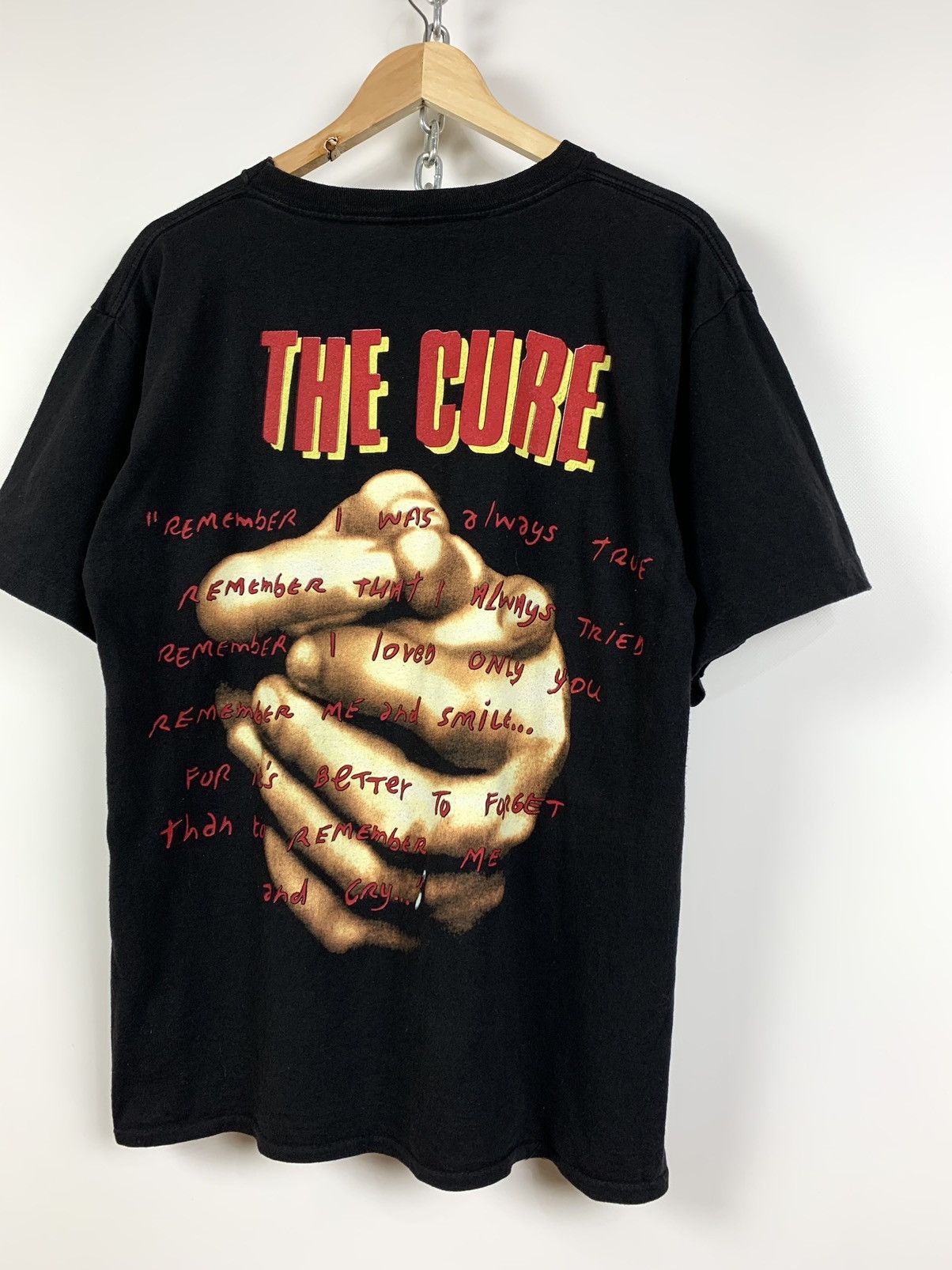 Band Tees Vintage 1996 The Cure Wild Mood Swings T-Shirt Very Rare Size US L / EU 52-54 / 3 - 8 Thumbnail
